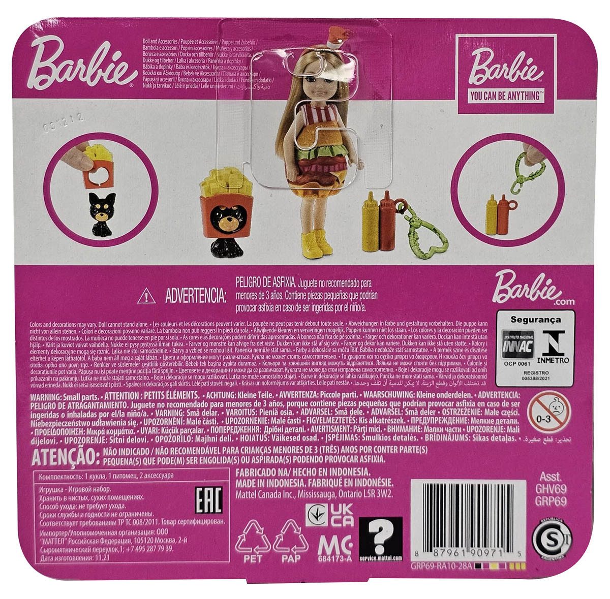 Barbie Spielfigur Barbie GRP69 You Can be Anything Chelsea Mädchen Puppe bl günstig online kaufen