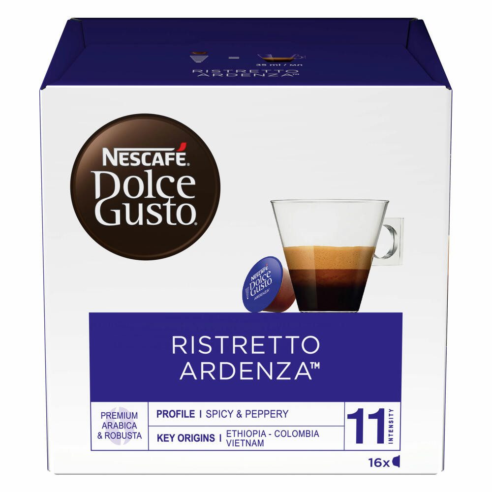 NESCAFÉ® Dolce Gusto® Kaffee Espresso Ristretto Ardenza, 1 x