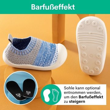 Freiluftkind Das Original – Jukku rutschfeste Kinder-Barfußschuhe Sneaker Ohne Verschluss