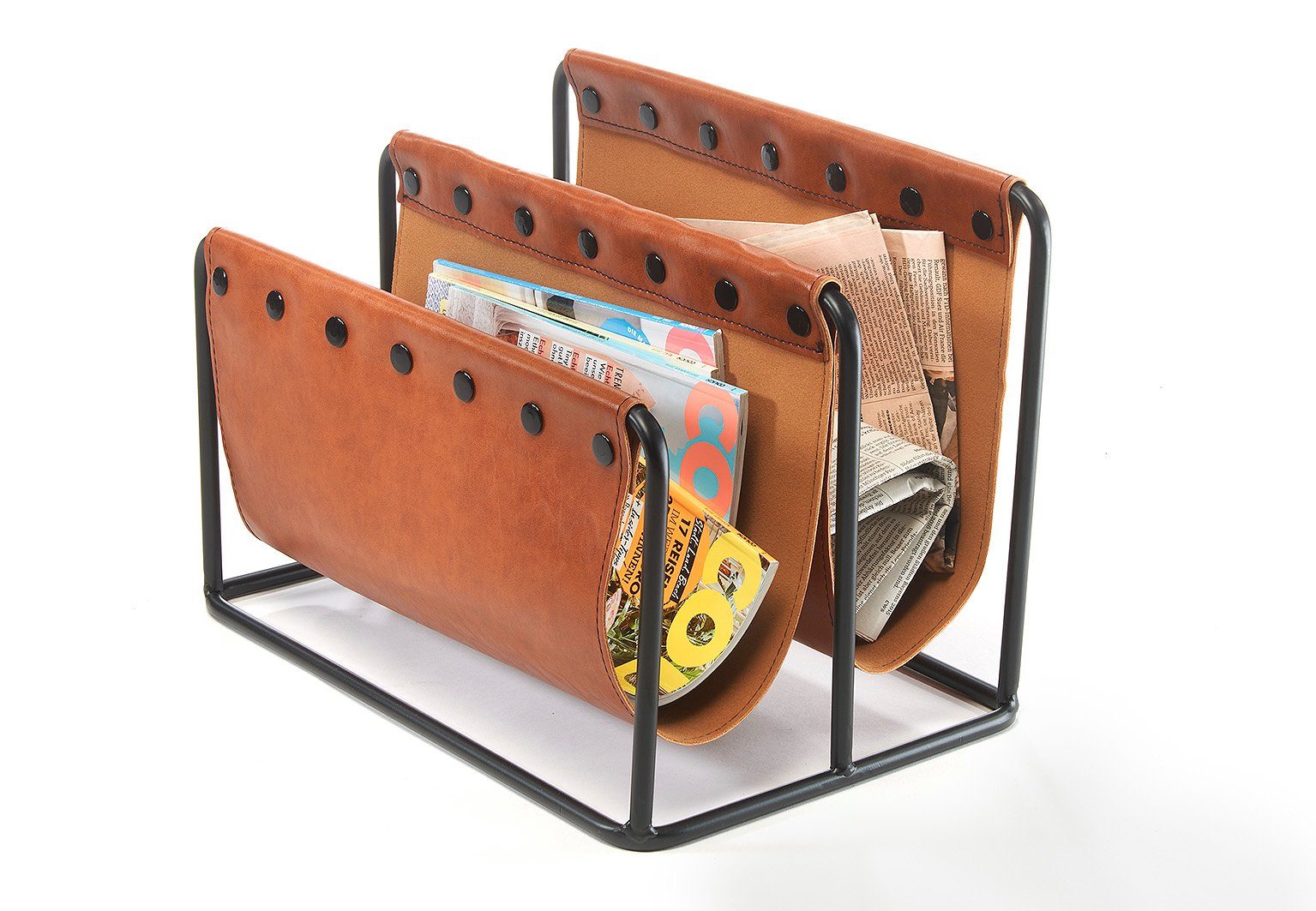 Kobolo Zeitungsständer Magazinsammler aus Metall und günstig online kaufen