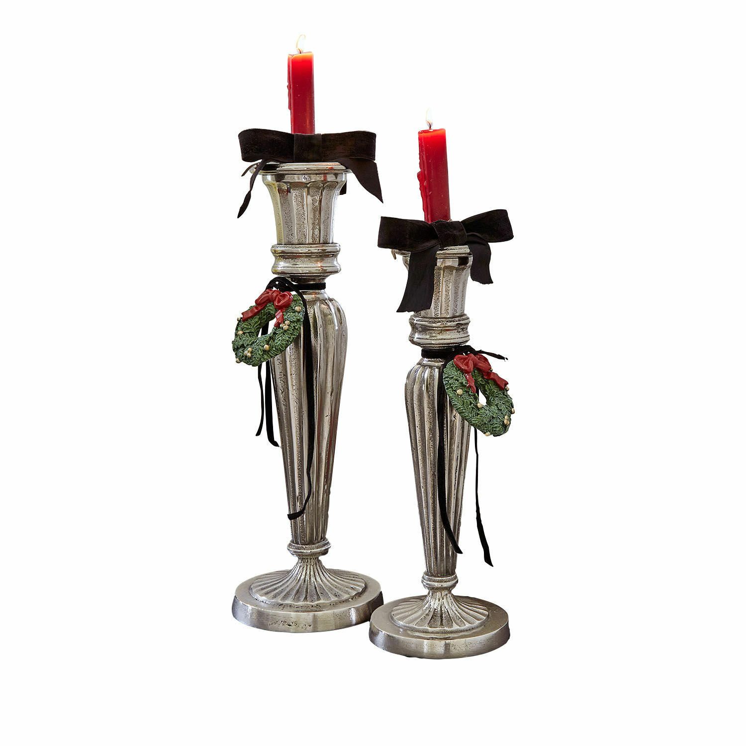 Mirabeau Подсвечник Подсвечник 2er Set Zahfira antiksilber