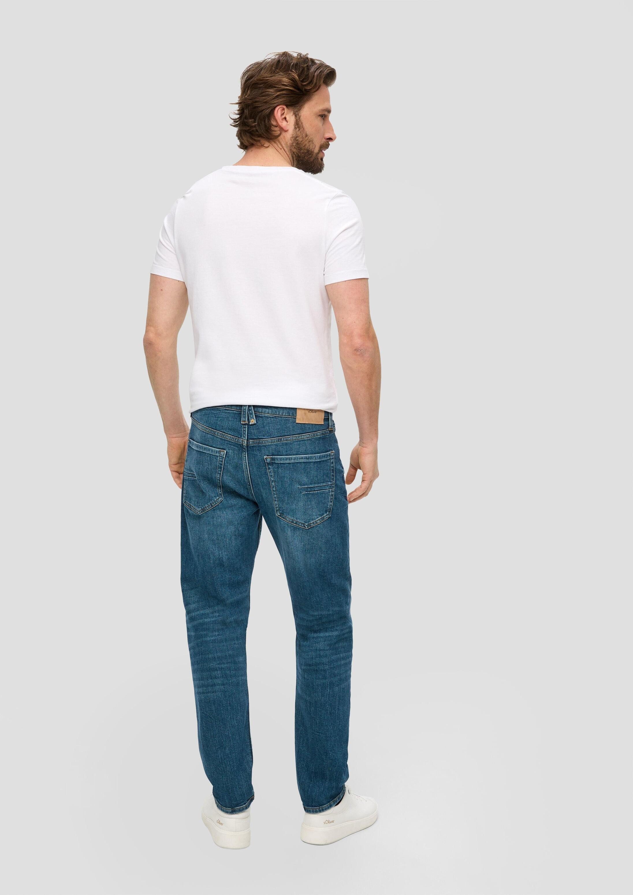 s.Oliver Regular-fit-Jeans Jeans-Hose MAURO Jeans Mauro / Regular Fit / High Rise / Tapered Leg
