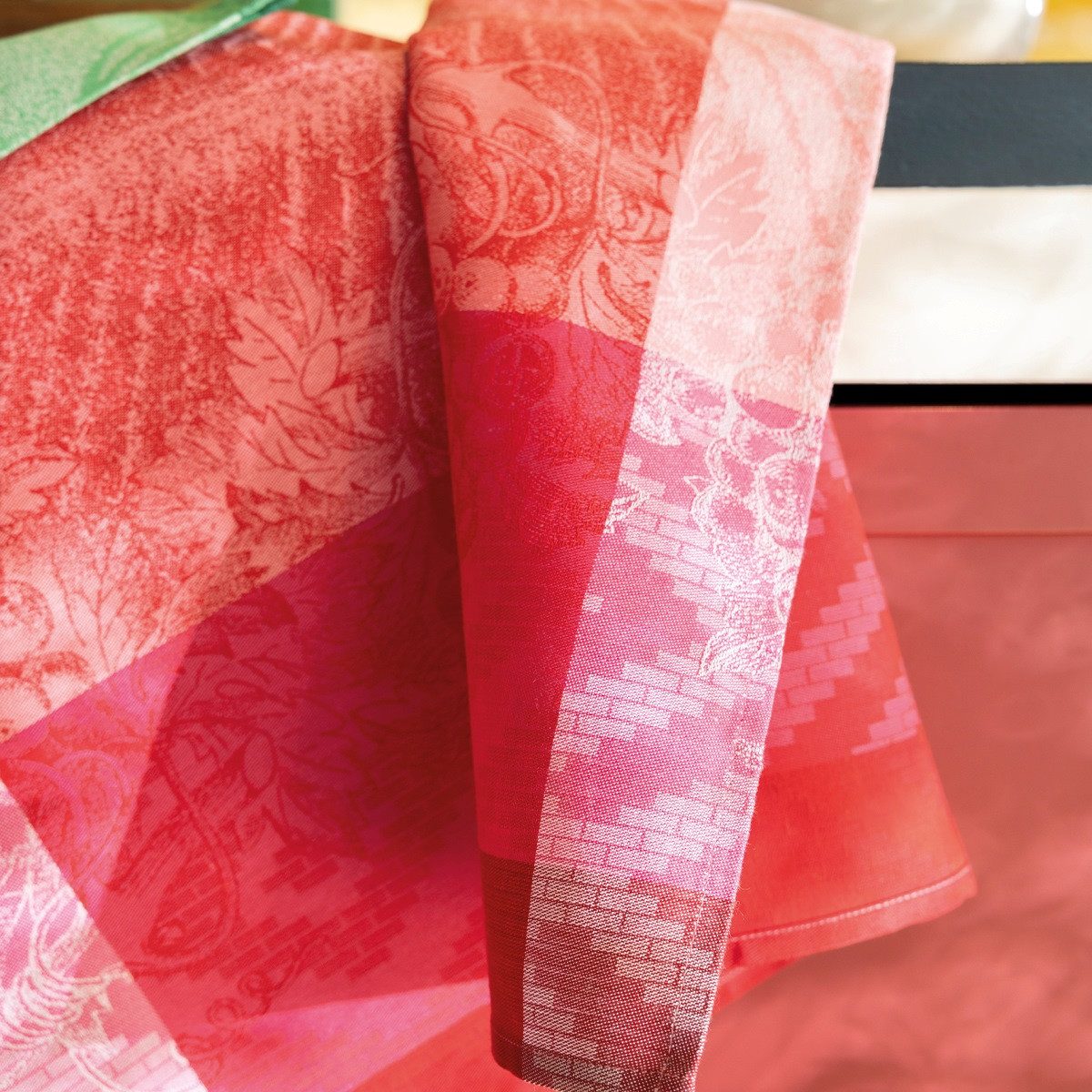 Le Jacquard Francais Geschirrtuch Geschirrtuch Vignoble Raisin 60x80 cm, (1 günstig online kaufen