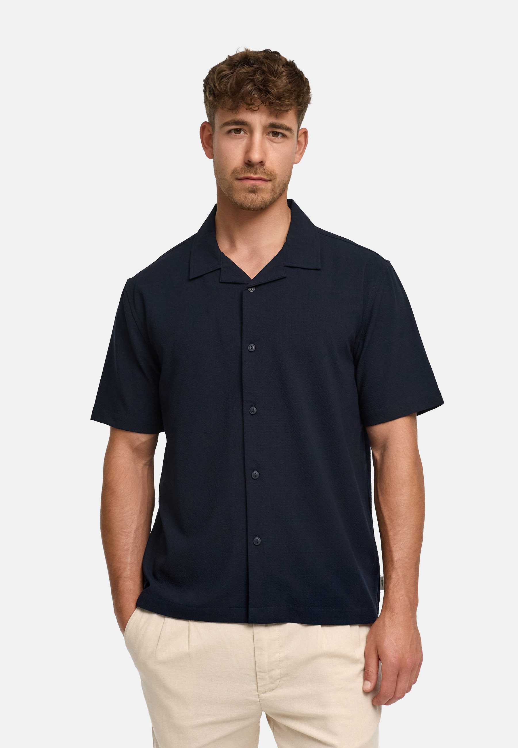 Kurzarmhemd Herren INDaminos Shirt Herrenhemd Kurzarm