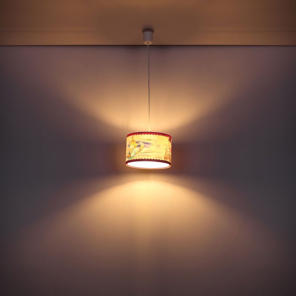 Leuchtmittel Pendel im LED Zimmer Farbwechsel, Lampe DIMMBAR etc-shop Hänge Warmweiß, Jungen Set Pendelleuchte, inklusive, Spiel Leuchte Decken