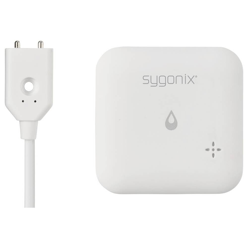 Sygonix Wassermelder mit App-Steuerung, mit internem Sensor, mit externem Wassermelder (mit App-Steuerung, mit internem Sensor, mit externem Sensor)
