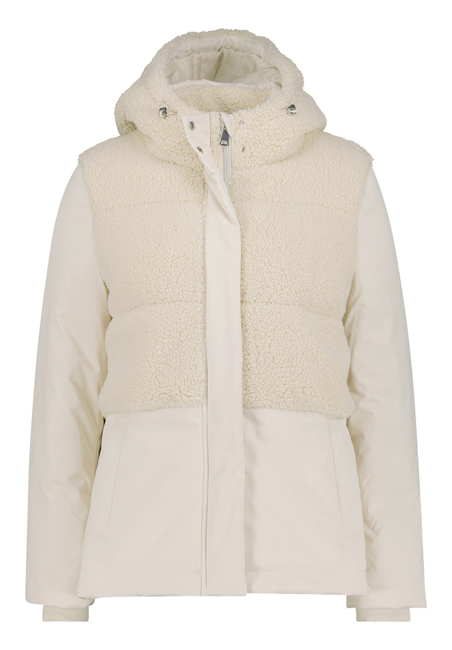 Cartoon Steppjacke Damen mit Plüsch