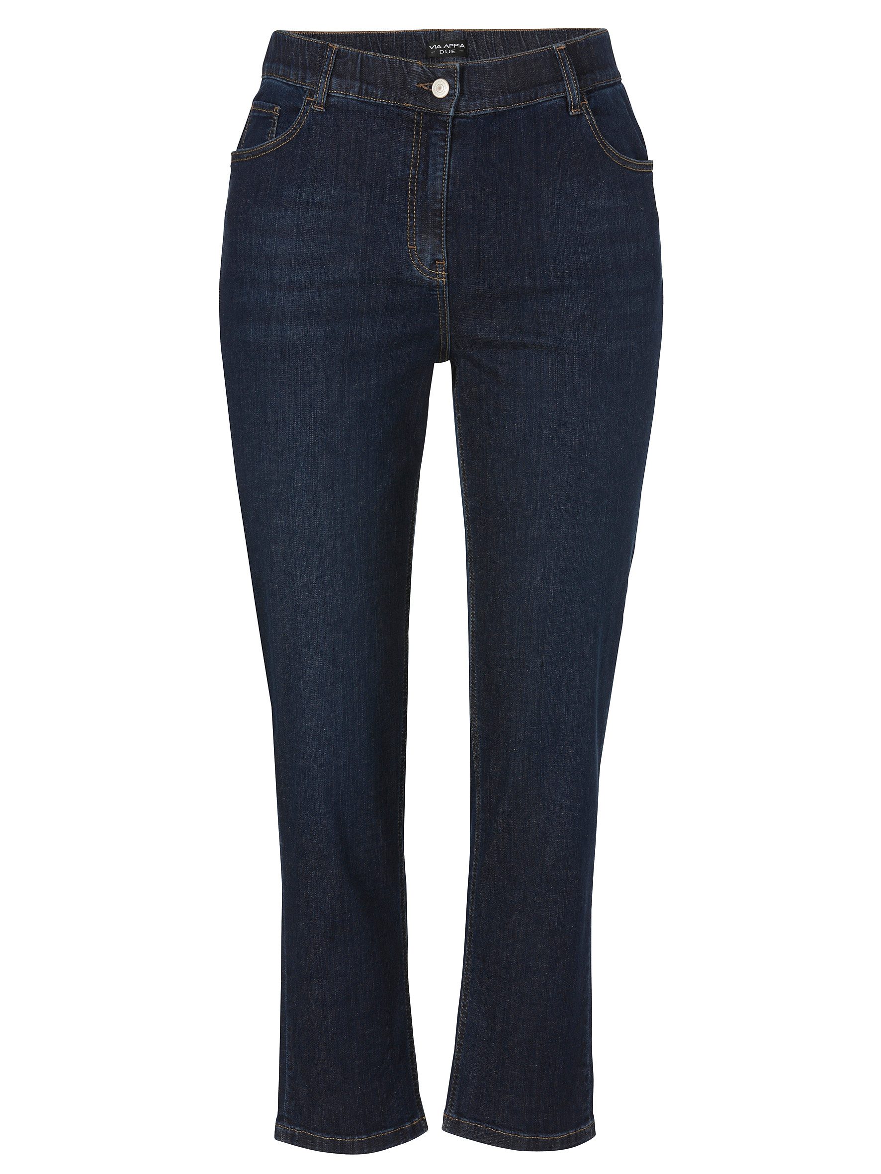VIA APPIA DUE Bequeme Jeans Hose knöchellang schmales Bein Jean