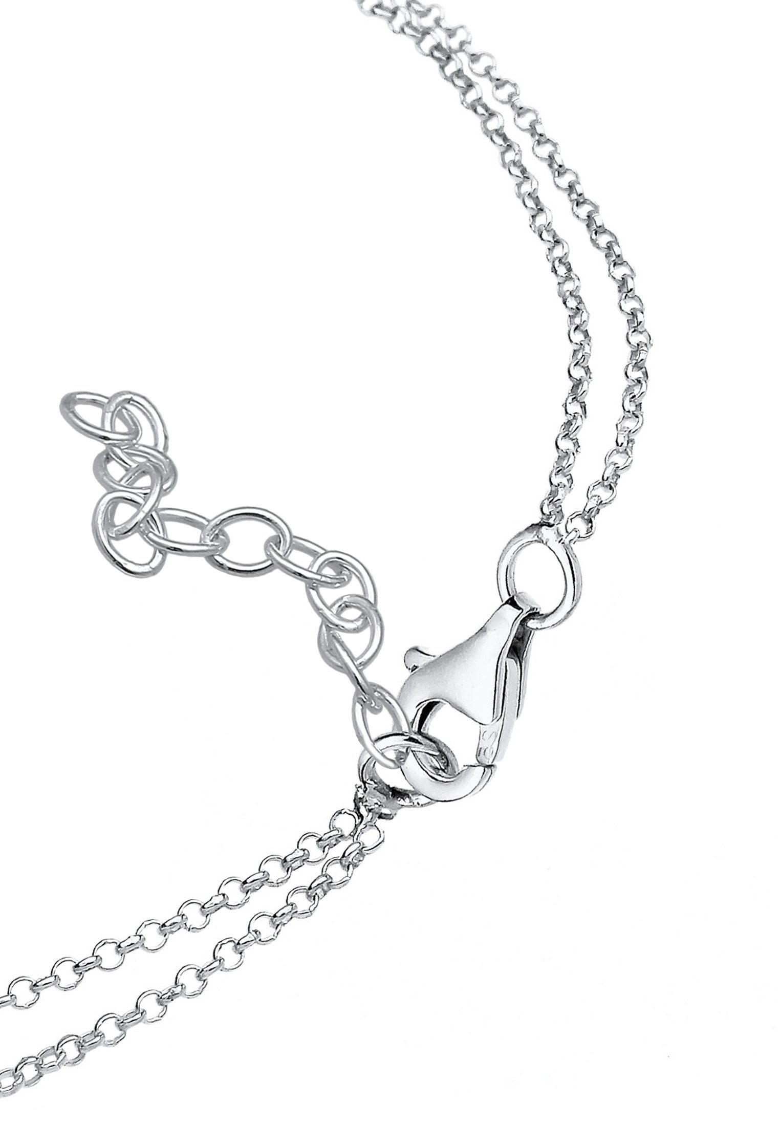 Elli DIAMONDS Armband Silber, Ewig Infinity 925 Diamant ct) (0.03 Infinity