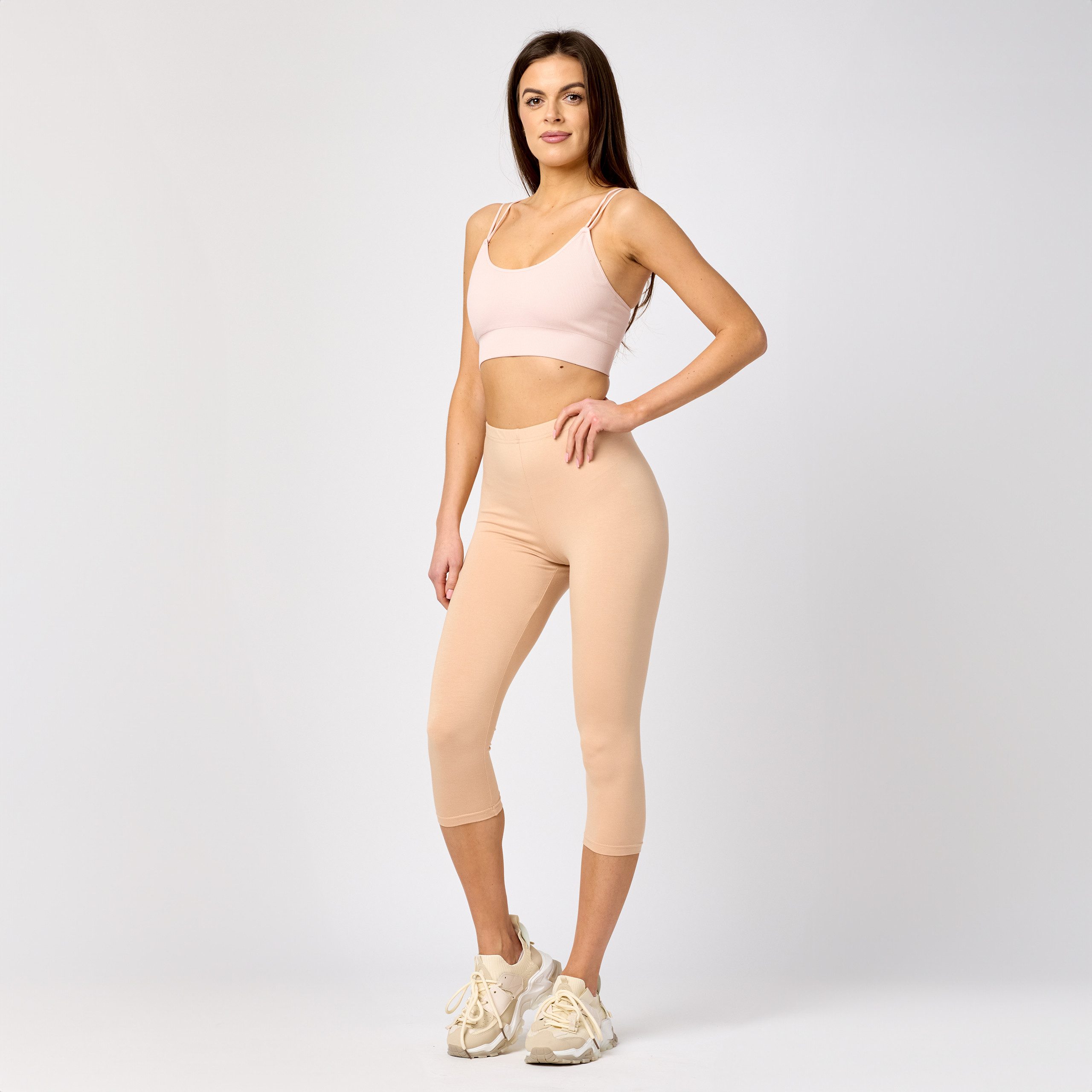 Merry Style Leggings Damen Caprihose 3/4 Hose MS10-144 (1-tlg) aus Viskose günstig online kaufen