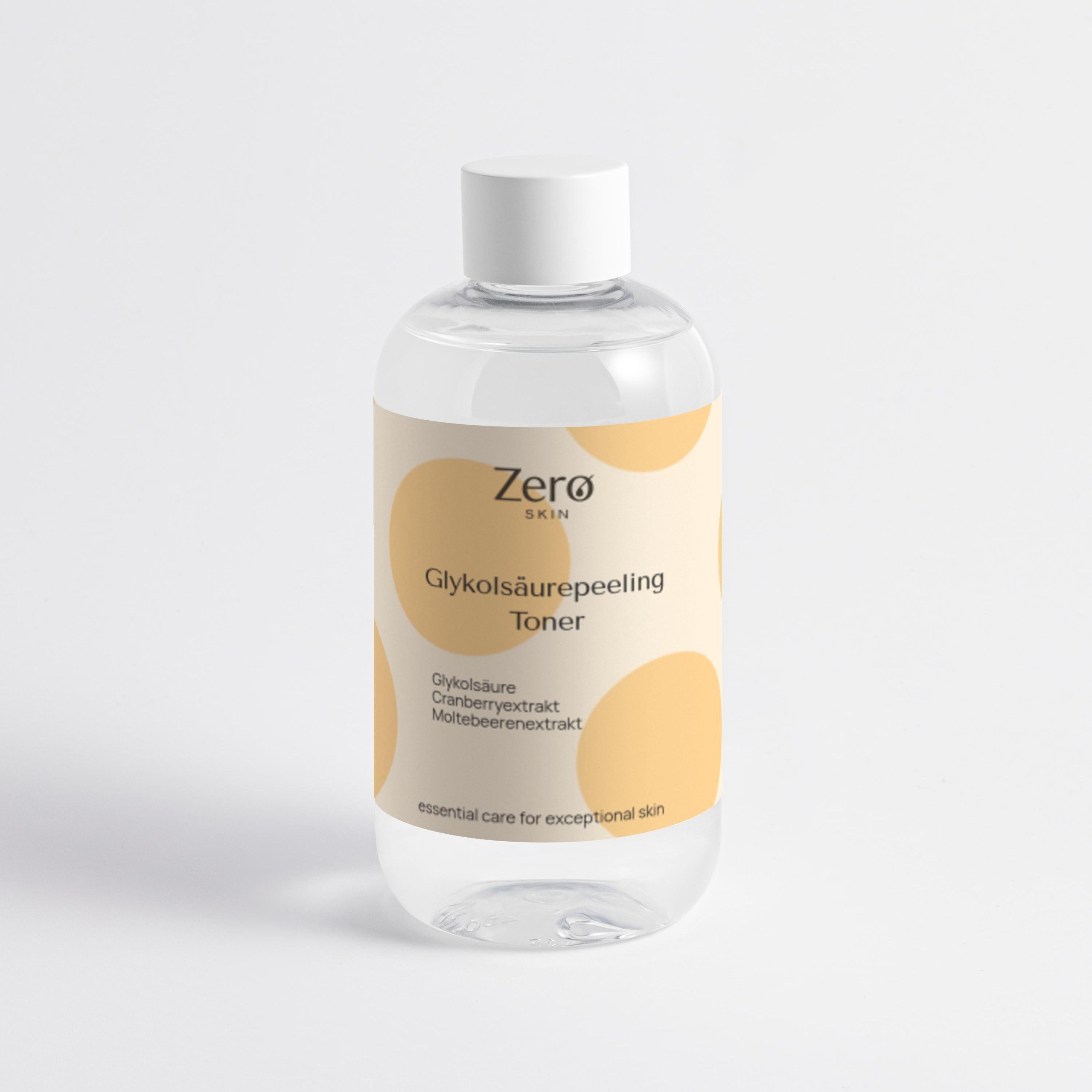 Zero Skin Toner Glykolsäurepeeling-Toner - 250 ml