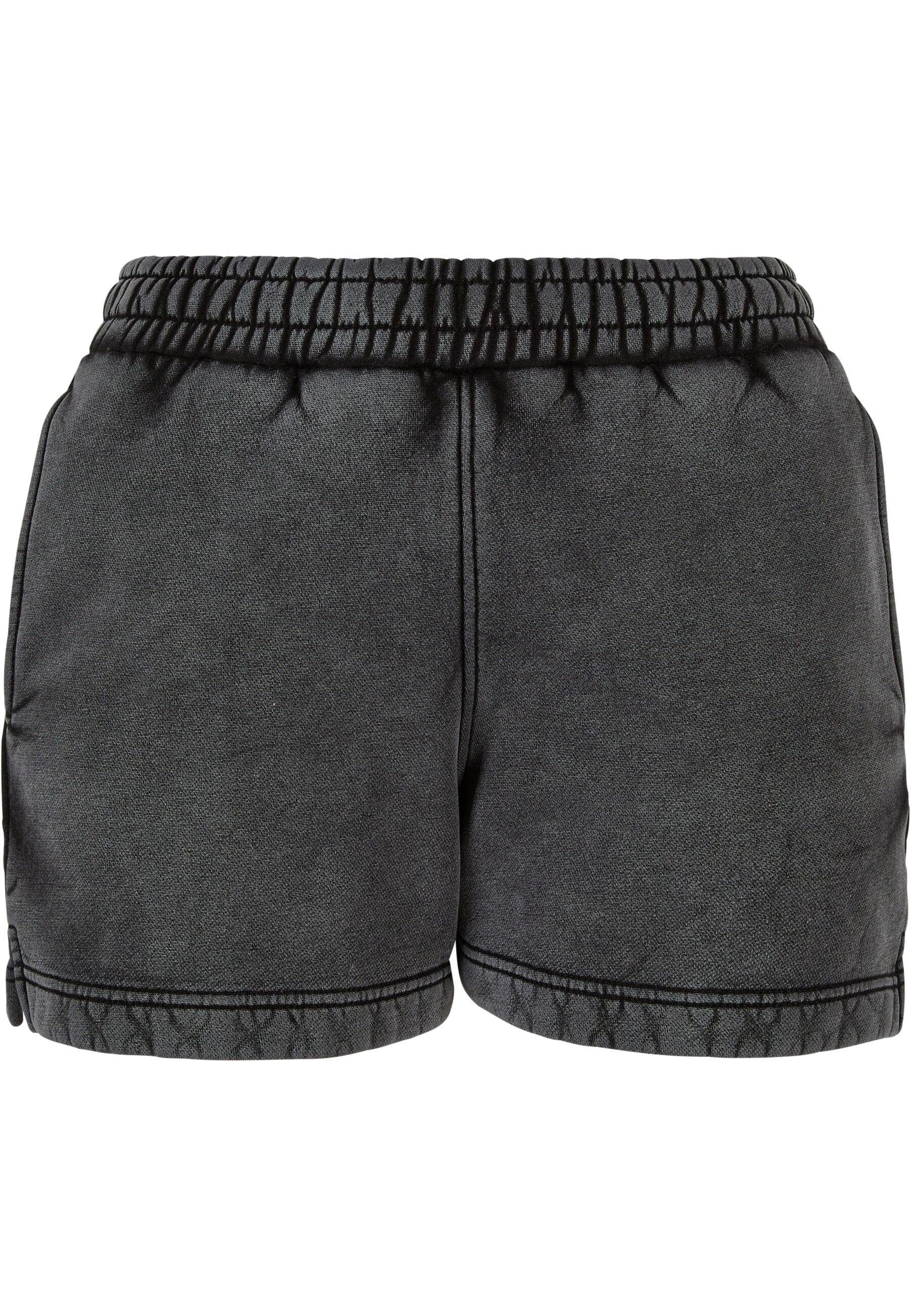 URBAN CLASSICS Sweatshorts Urban Classics Damen Ladies Stone Washed Шорты (1-tlg)