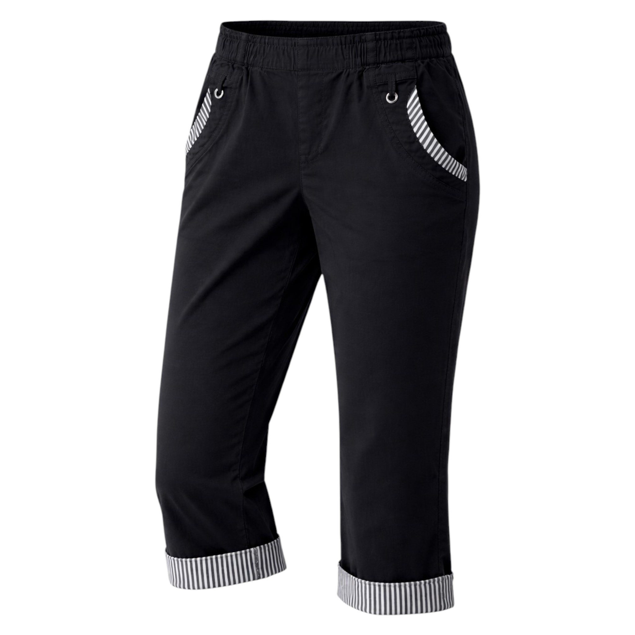 OriginalYou Caprihose Damen Sommerhose aus 95% Baumwolle 7/8 Freizeithose m günstig online kaufen