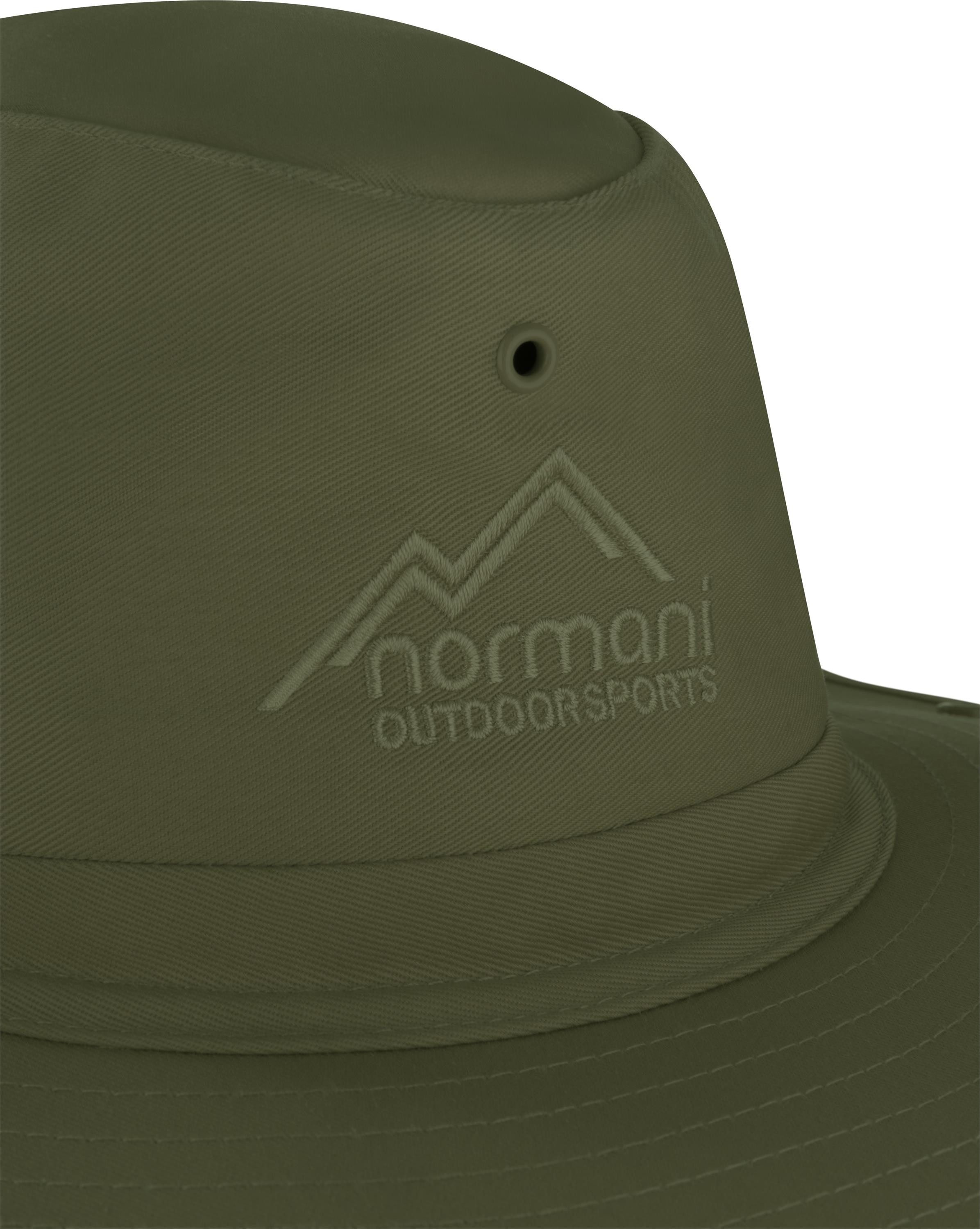 normani Outdoorhut Buschhut Outback Schlapphut mit Nackenschutz Fischerhut Sommerhut Strandhut Wanderhut – Bild 4 von 5