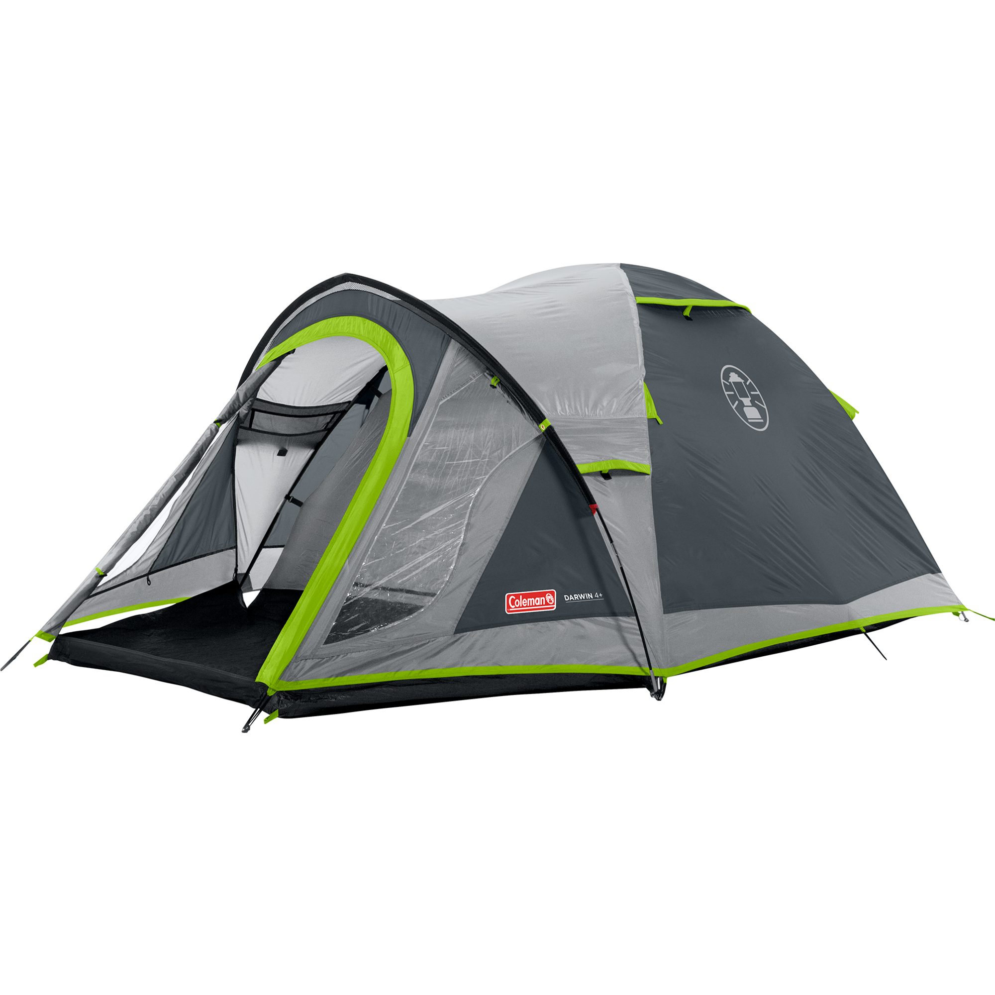 COLEMAN Wurfzelt Coleman 3-Personen-Kuppelzelt Darwin 4 Plus, Zelt, (mit Tunnelvorbau)