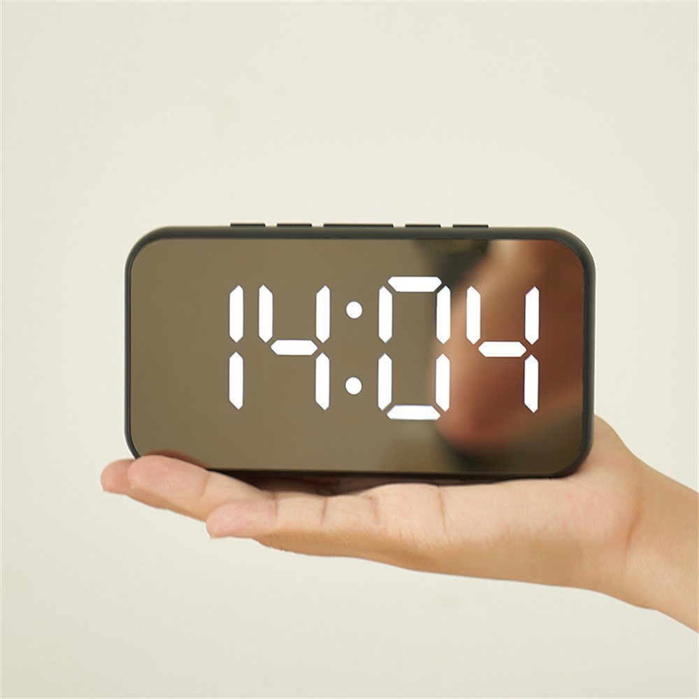Dekorative Wecker Moduls Snooze mit Snooze Wecker Uhr mit LED-Digitaler Wecker, Alarmwecker,Tischuhr, Digital