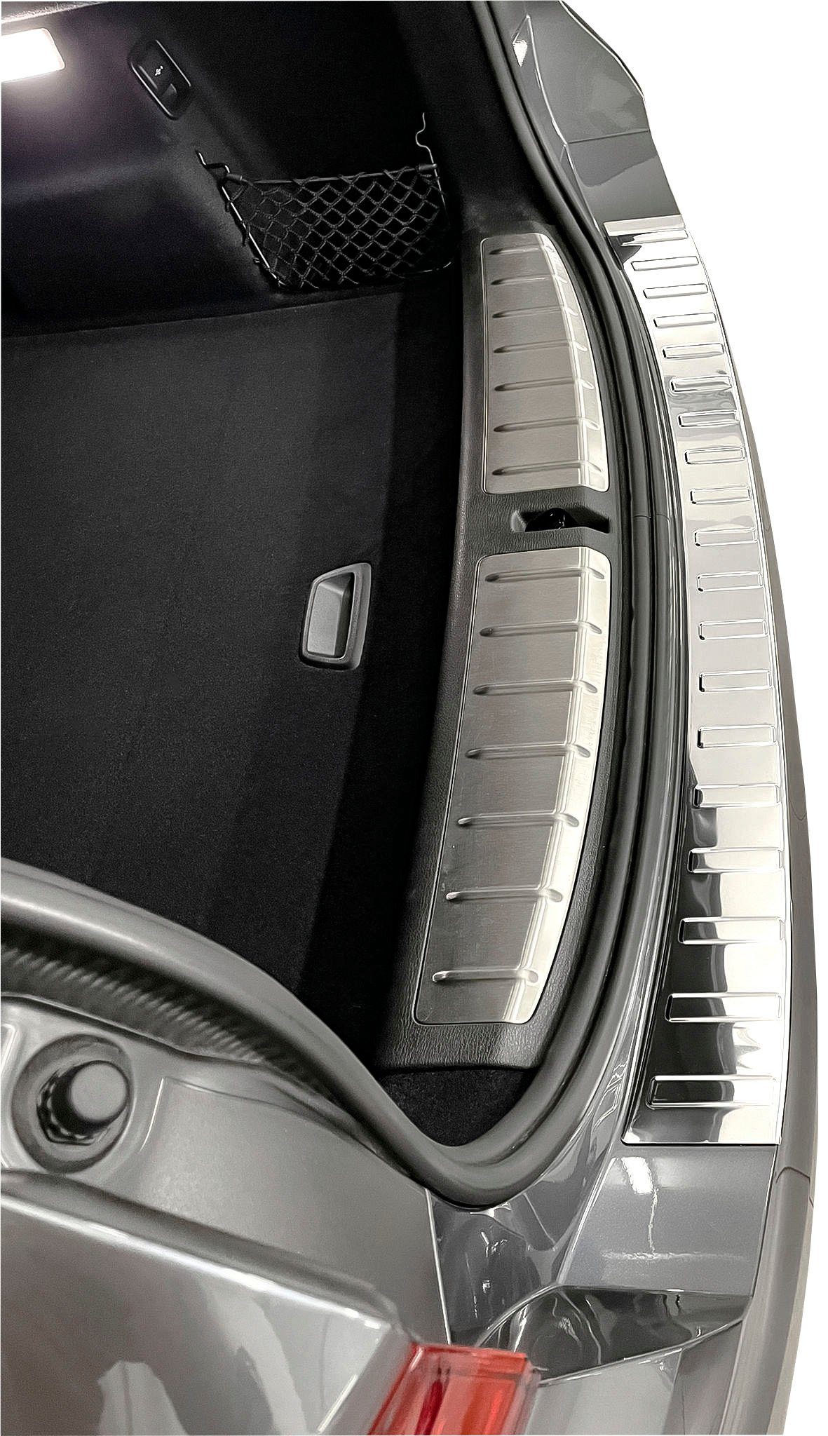 RECAMBO Ladekantenschutz, Zubehör Typ X2, für BMW chrom Edelstahl ab poliert F39, 2017