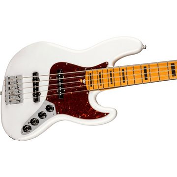 Fender E-Bass, E-Bässe, 5-Saiter E-Bässe, American Ultra Jazz Bass V MN Arctic Pearl - E-Bass