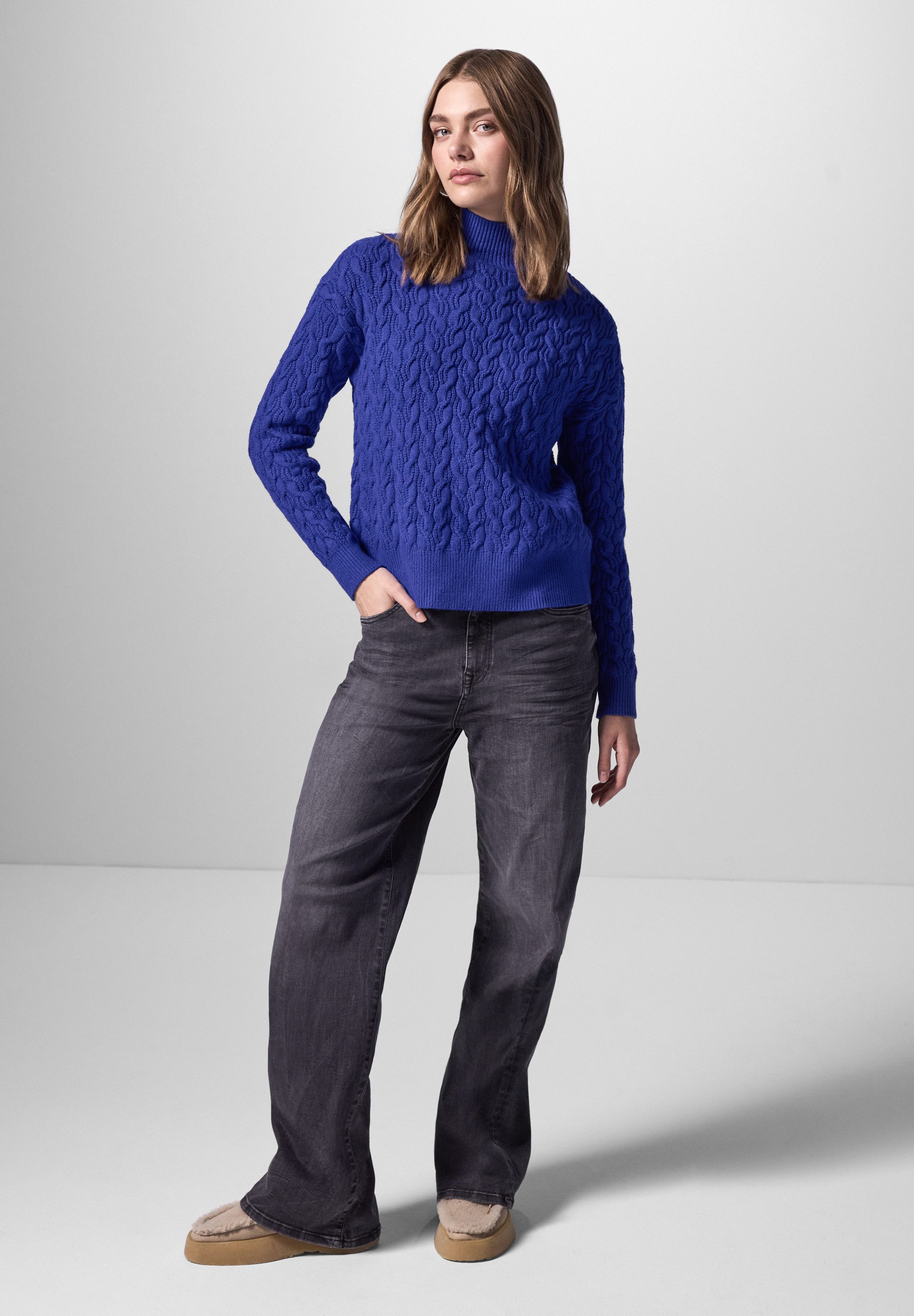 STREET ONE STUDIO Strickpullover aus softem günstig online kaufen