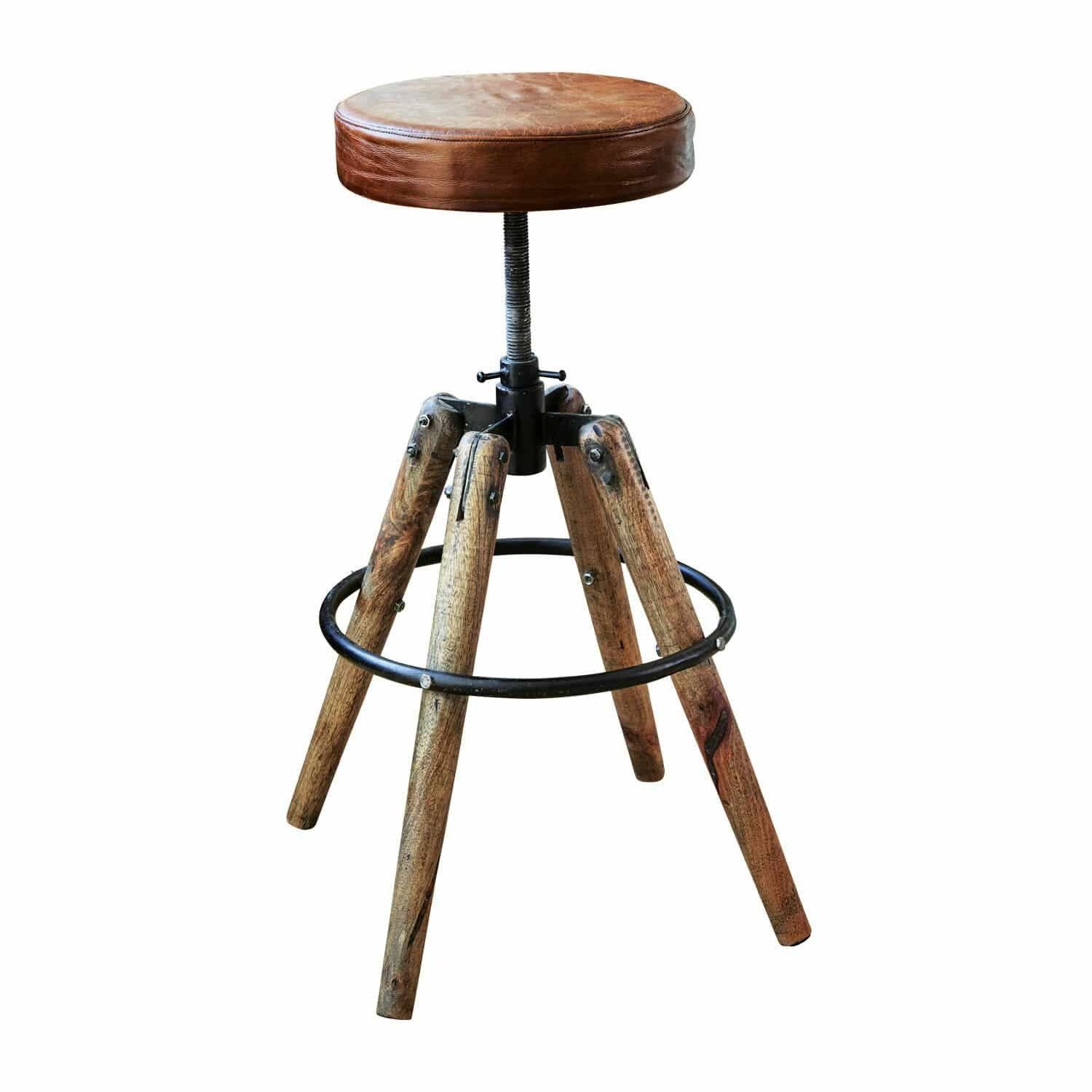 Mirabeau Hocker Hocker Twist braun günstig online kaufen