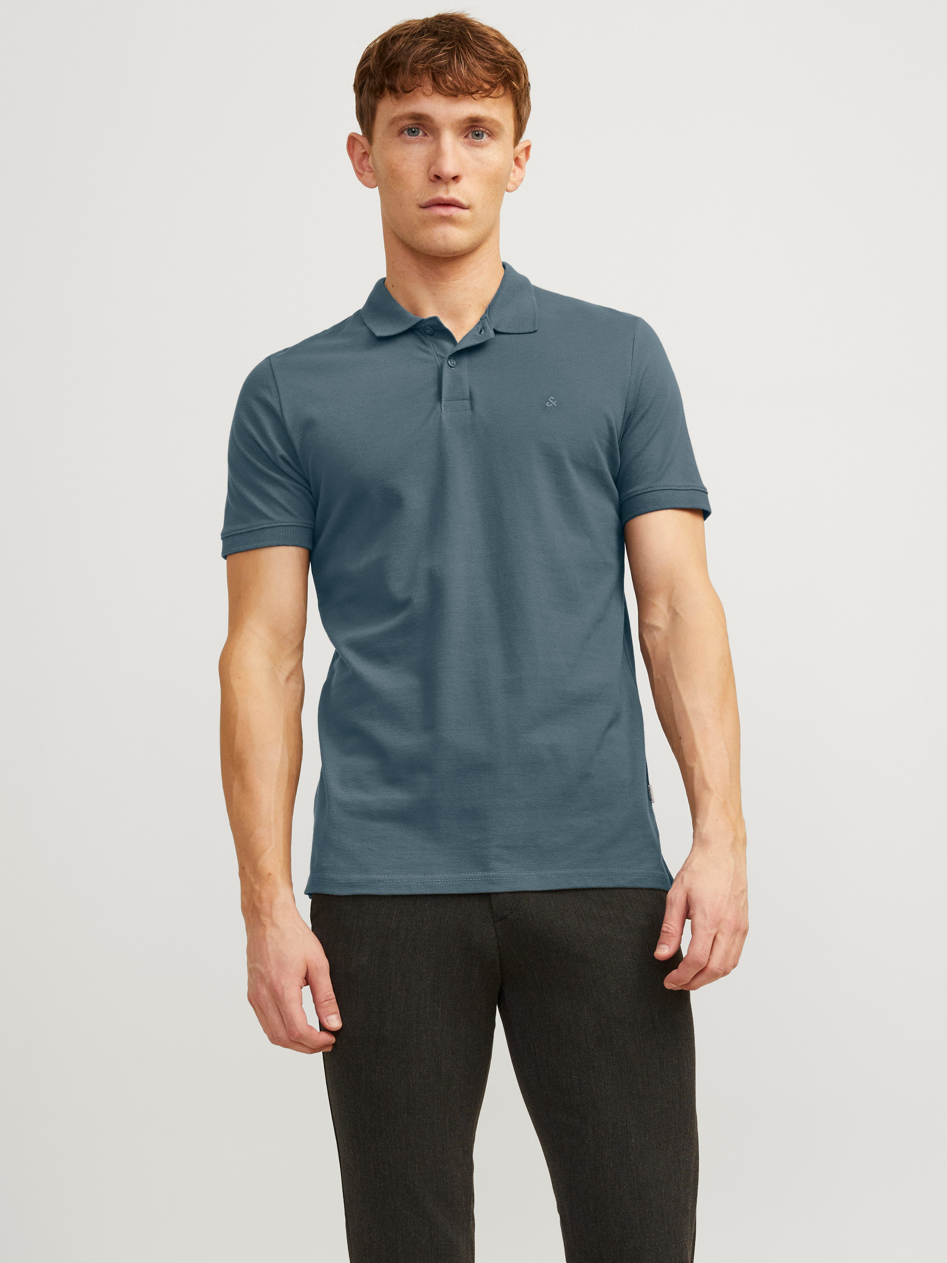 Jack & Jones Poloshirt JJEBASIC POLO SS NOOS mit Logo Stickerei günstig online kaufen