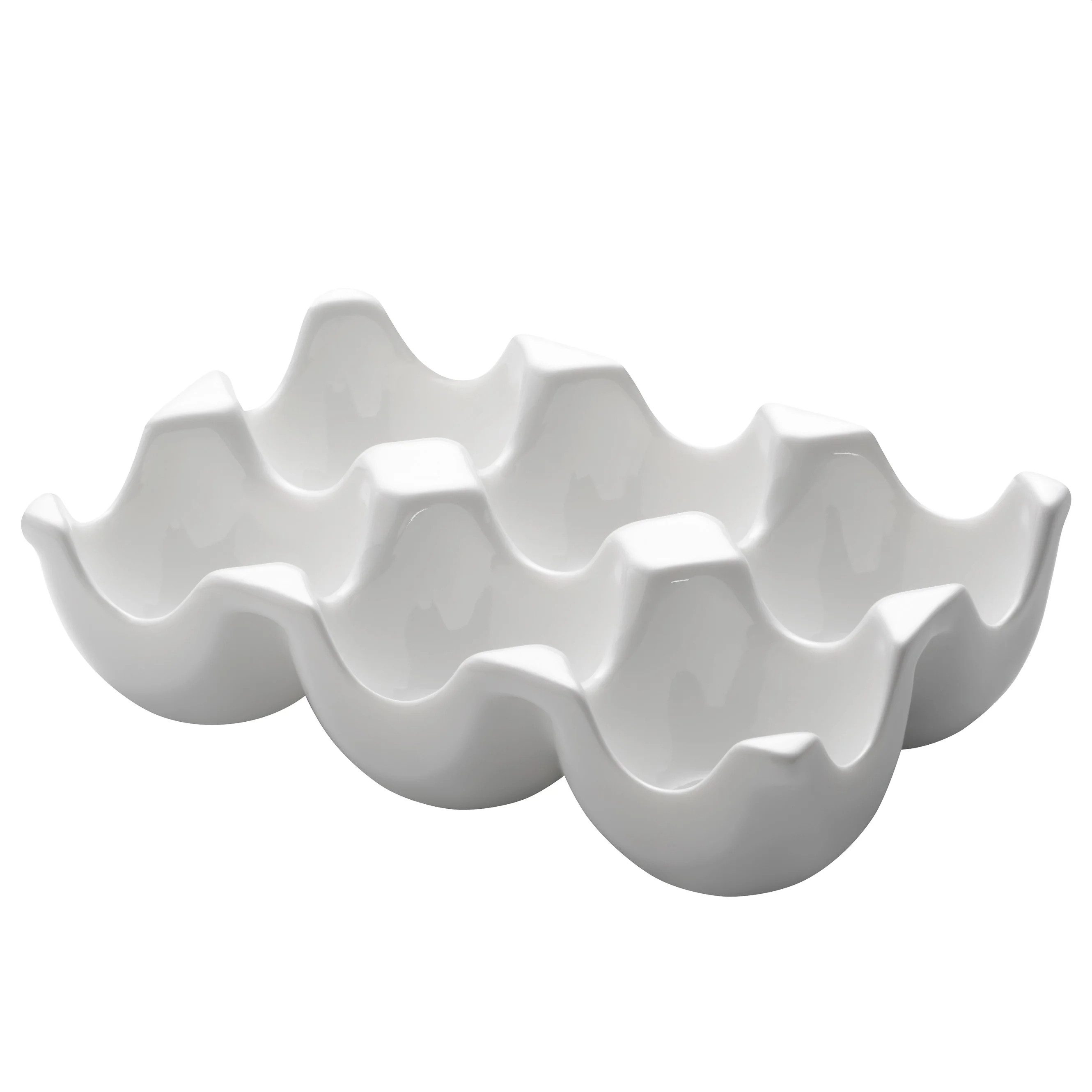 Eierbecher White Basics Eiervorrat 6er
