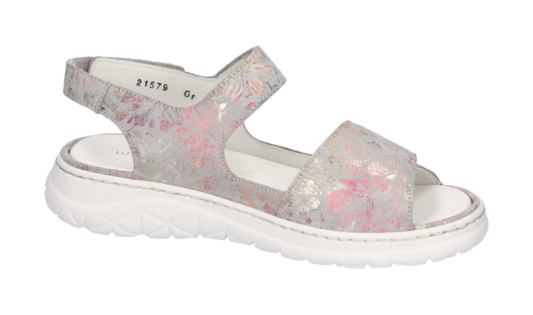 Waldläufer H-JOLINE Riemchensandale Sommerschuh, Klettschuh, Bequemschuh in Komfortweite H (sehr weit)