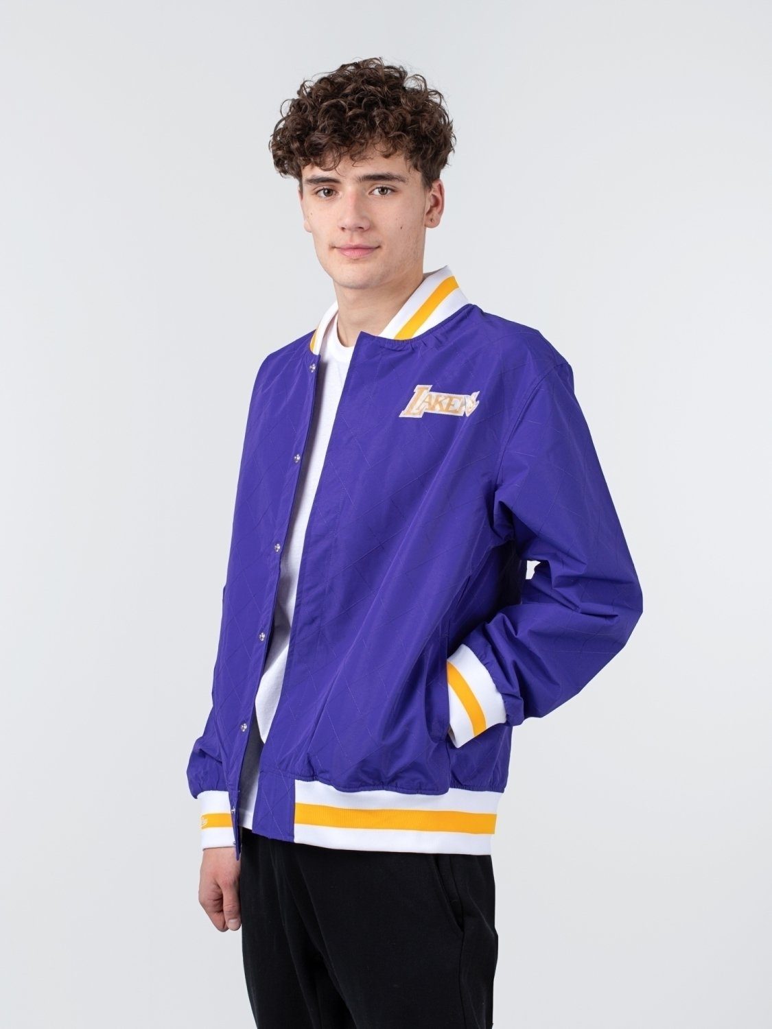 Mitchell & Ness Collegejacke Mitchell & Ness NBA 75th Anniversary Warm Up Jacket