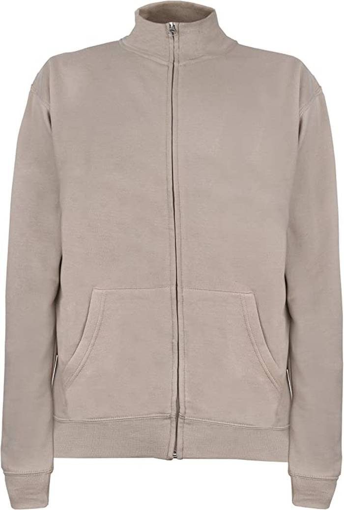 NatureMark Strickjacke Sweatjacke mit Stehkragen (1-tlg) Sweat-Jacke Zipper günstig online kaufen