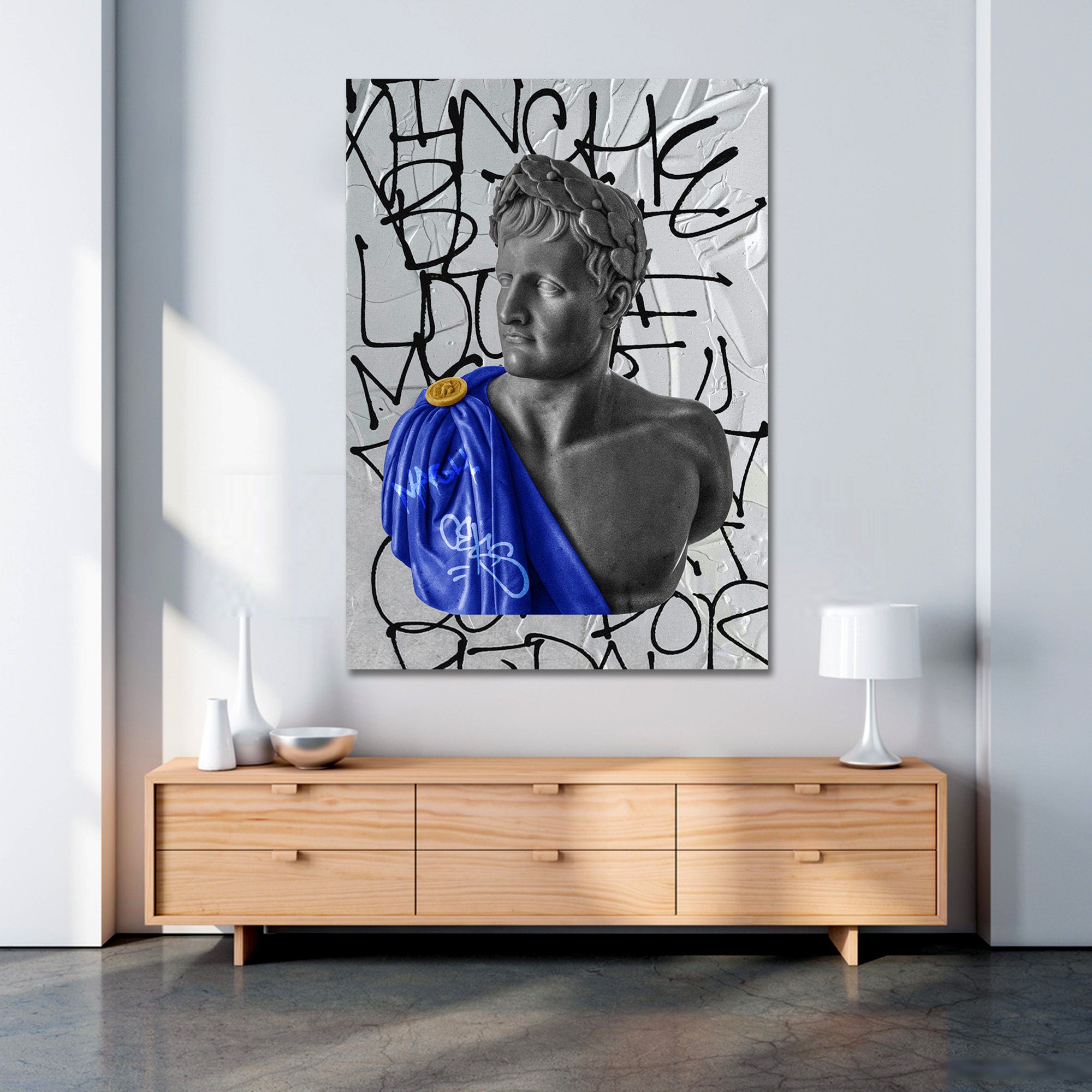 ArtMind XXL-Wandbild BOSS, Premium Wandbilder als Poster