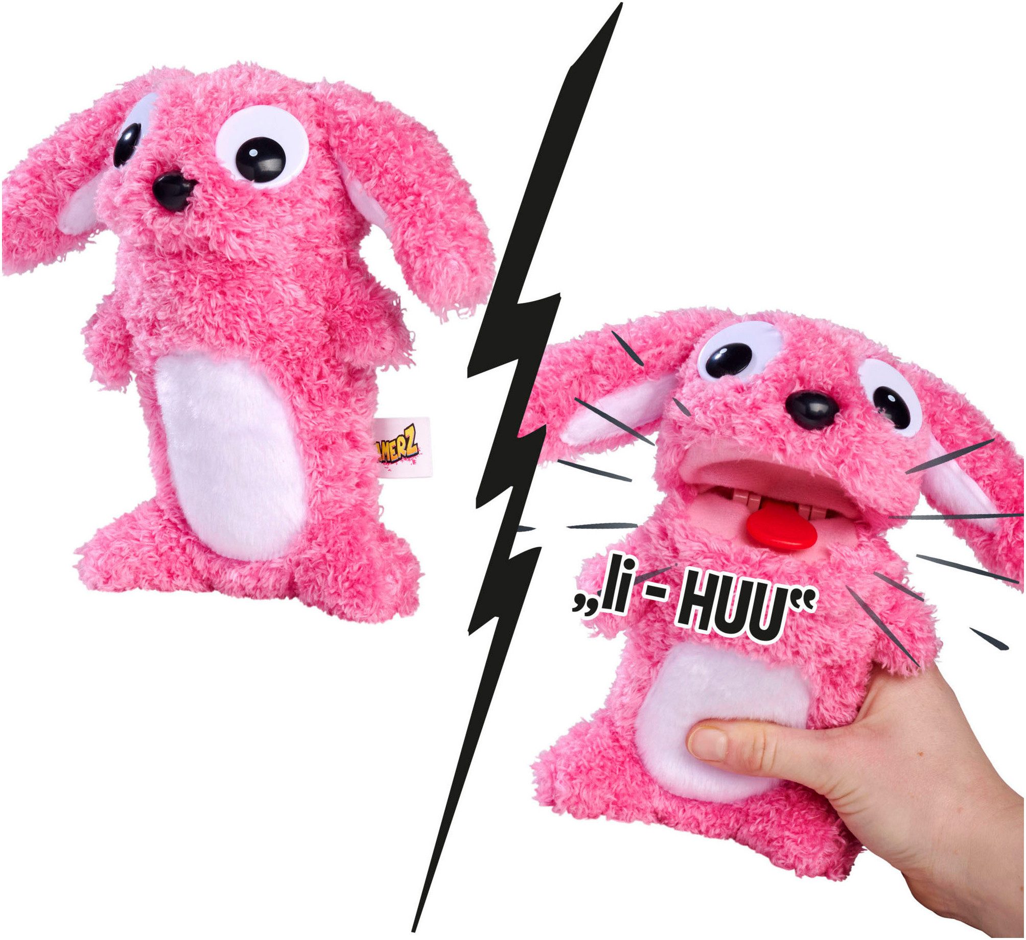 SIMBA Plüschfigur ScreamerZ Hase, mit Soundeffekt günstig online kaufen