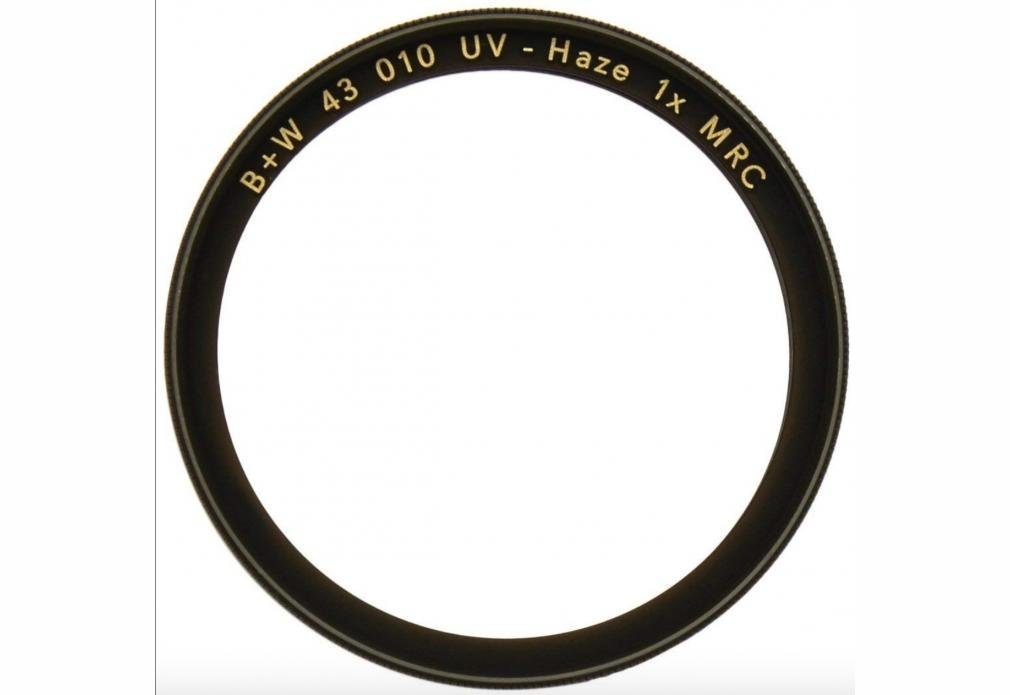 B+W F-Pro 010 UV-Haze-Filter MRC 43mm Objektivzubehör