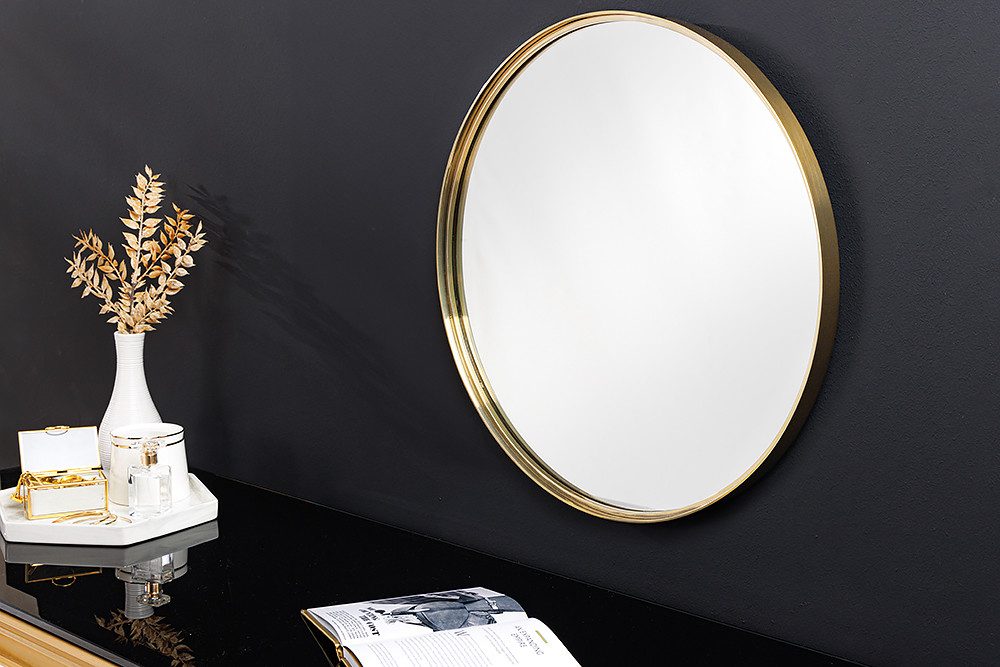 riess-ambiente Wandspiegel PORTRAIT 50cm gold (Einzelartikel, günstig online kaufen