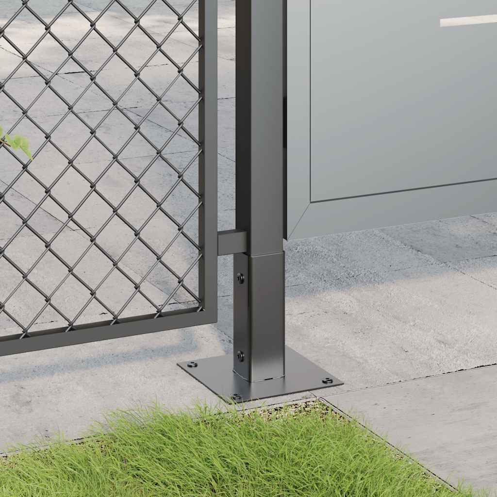 vidaXL Zaunpfosten Pfostenträger Quadrat 4 Stk. günstig online kaufen