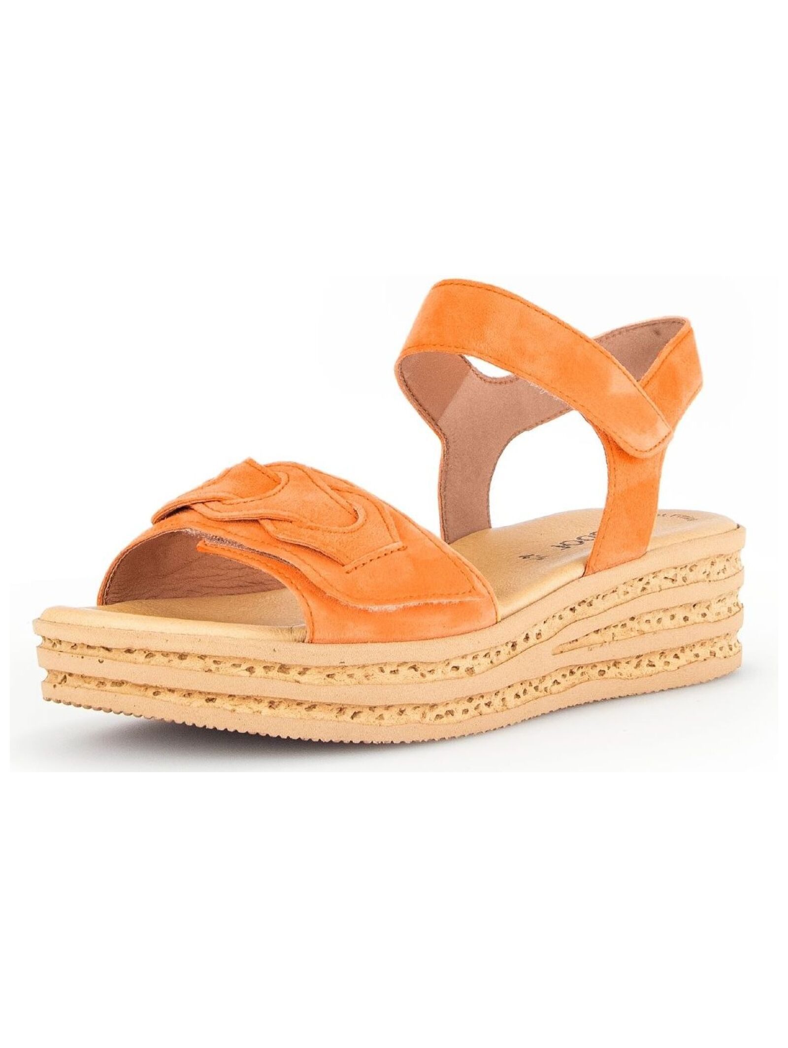 Gabor Sandalen Veloursleder Keilsandalette günstig online kaufen