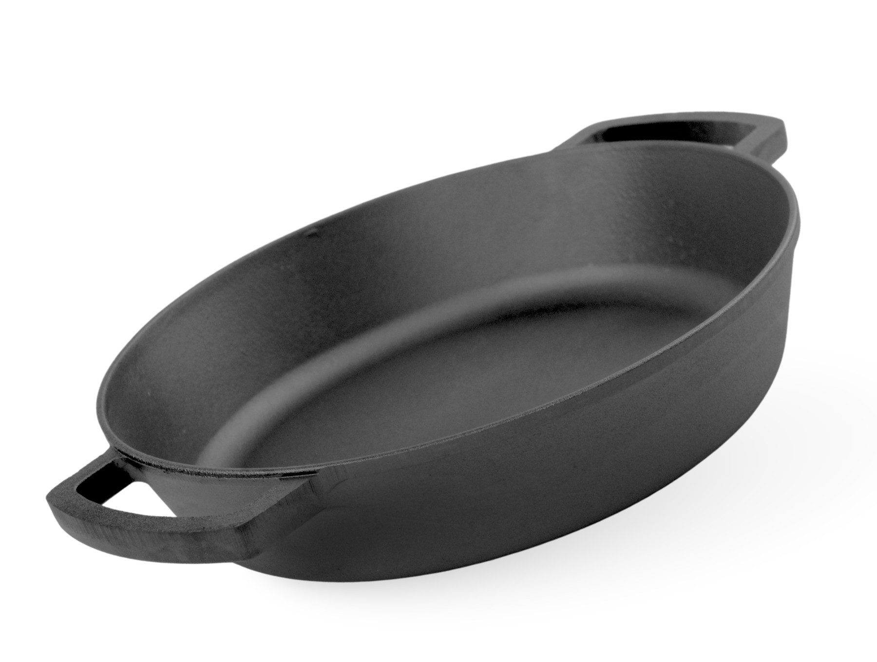 Bruntmor 2-in-1 Gusseisen Schmorpfanne – 3,3 Quarts, Mit Grill-Deckel – Antihaftbeschichtet, Rot