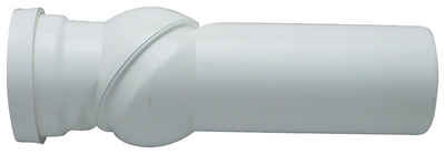 CORNAT WC-Gelenk-Ablaufbogen, Gelenkbogen, 110 mm, 90 °, 0°-90°
