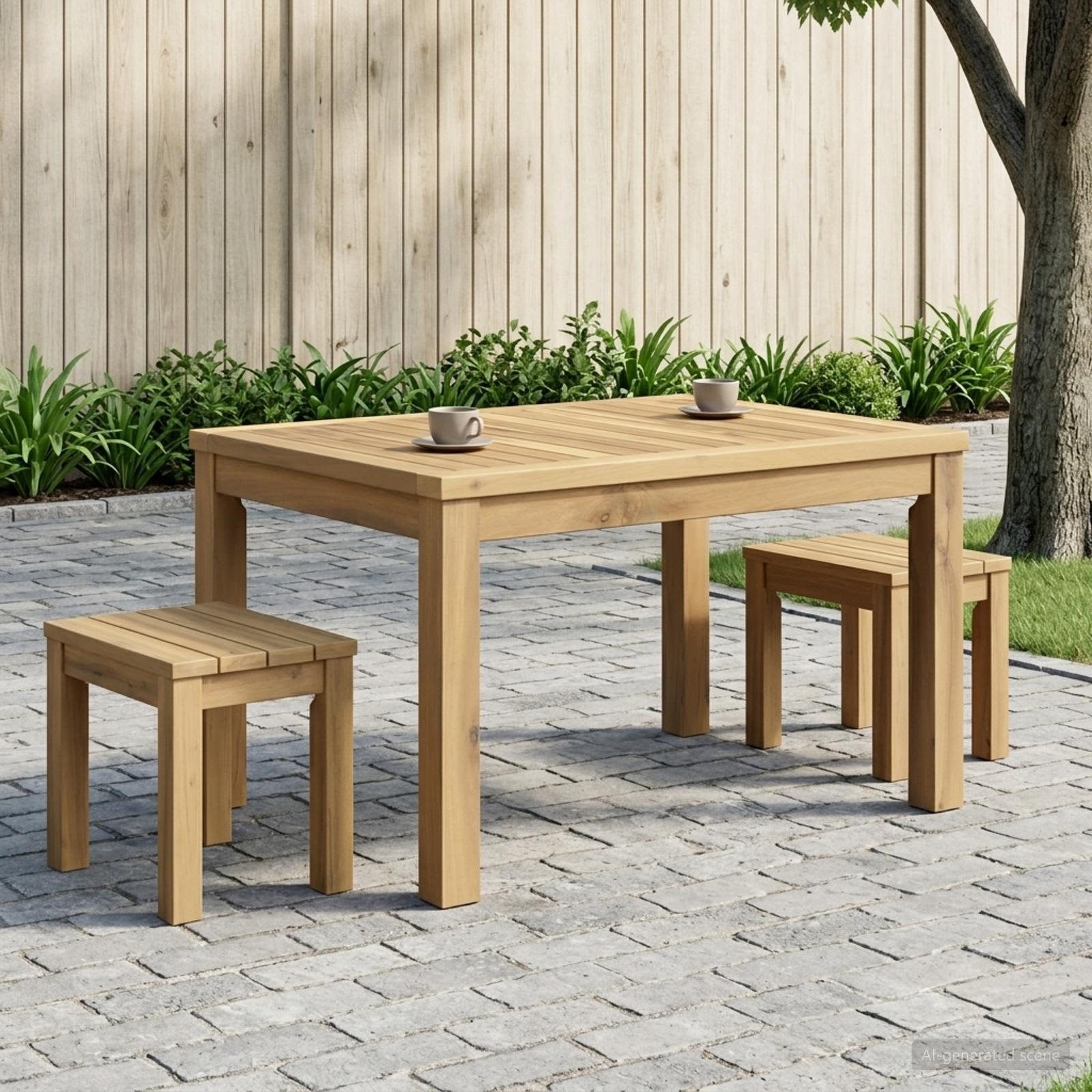 vidaXL Couchtisch Couchtisch Weiß 50 x 68,5 x 36 cm Massivholz (1-St) – Bild 2 von 5