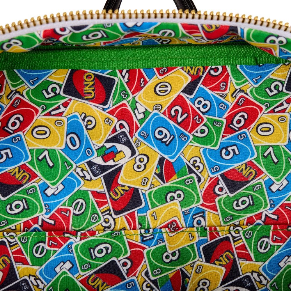 Loungefly Rucksack Mattel Classic by Loungefly Mini Rucksack UNO Reverse Card