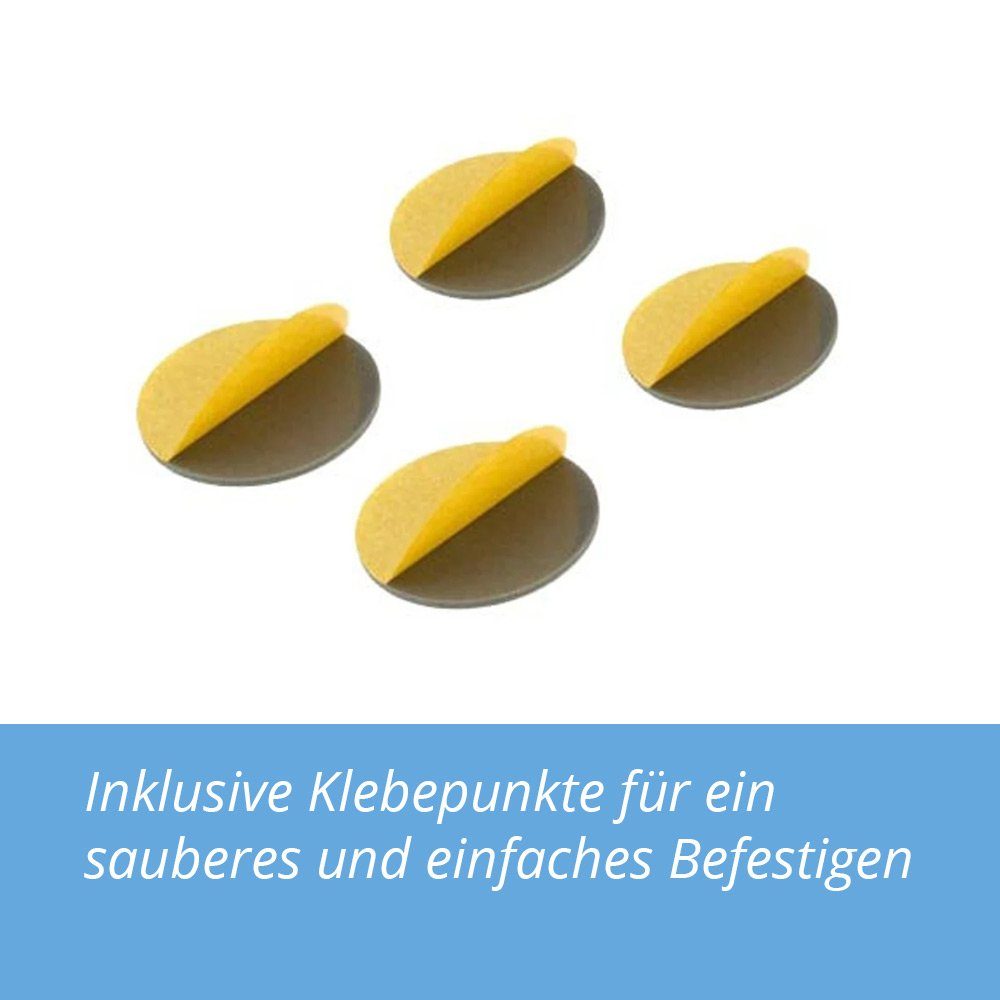 Namofactur Wanddekoobjekt XXL Hirsch Kopf Motiv, Holz Deko (2-teilig), Wandtattoo Hirschkopf aus Holz in verschieden Farben erhältlich – Bild 5 von 5