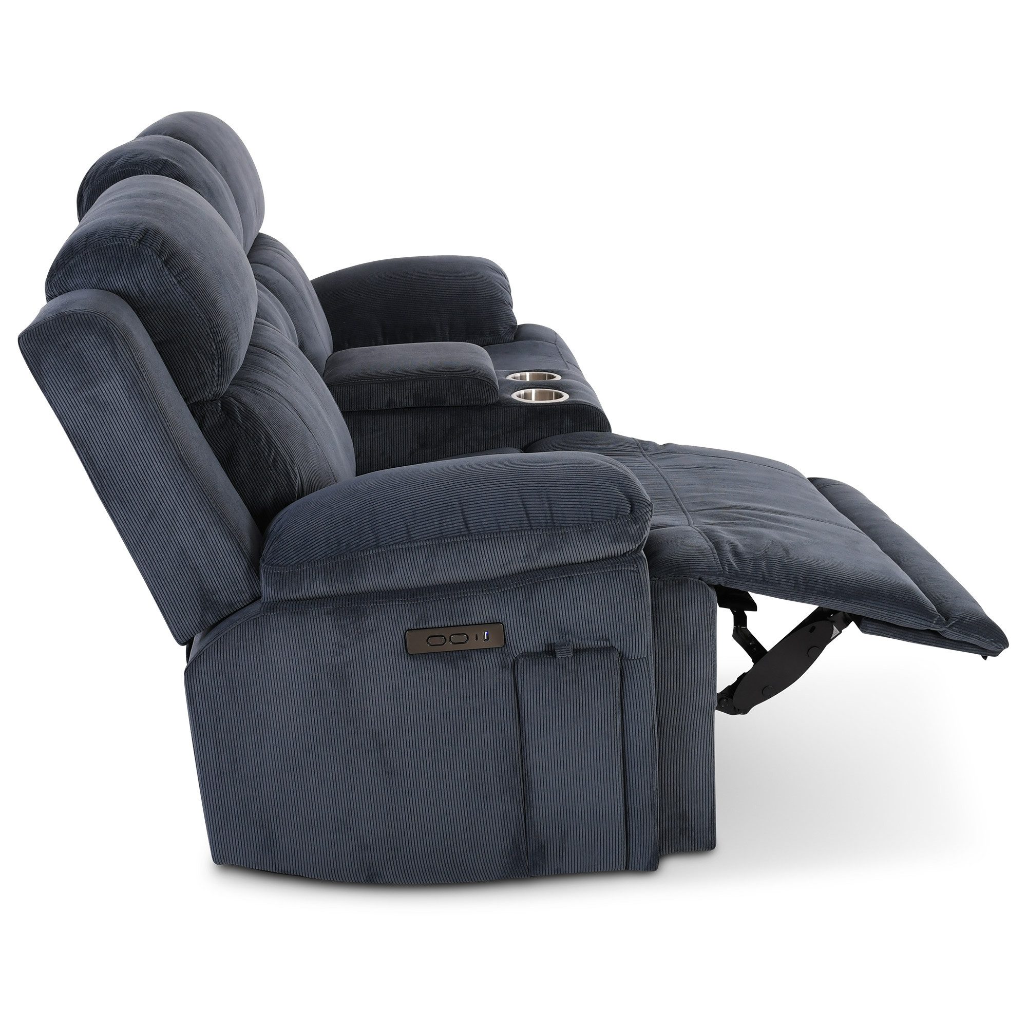 Raburg 2-Sitzer Kinosessel, 2er-Fernsehsessel, Snax, elektrische Relaxfunkt günstig online kaufen