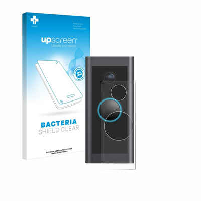 upscreen Schutzfolie für Ring Video Doorbell Wired, Displayschutzfolie, Folie Premium klar antibakteriell
