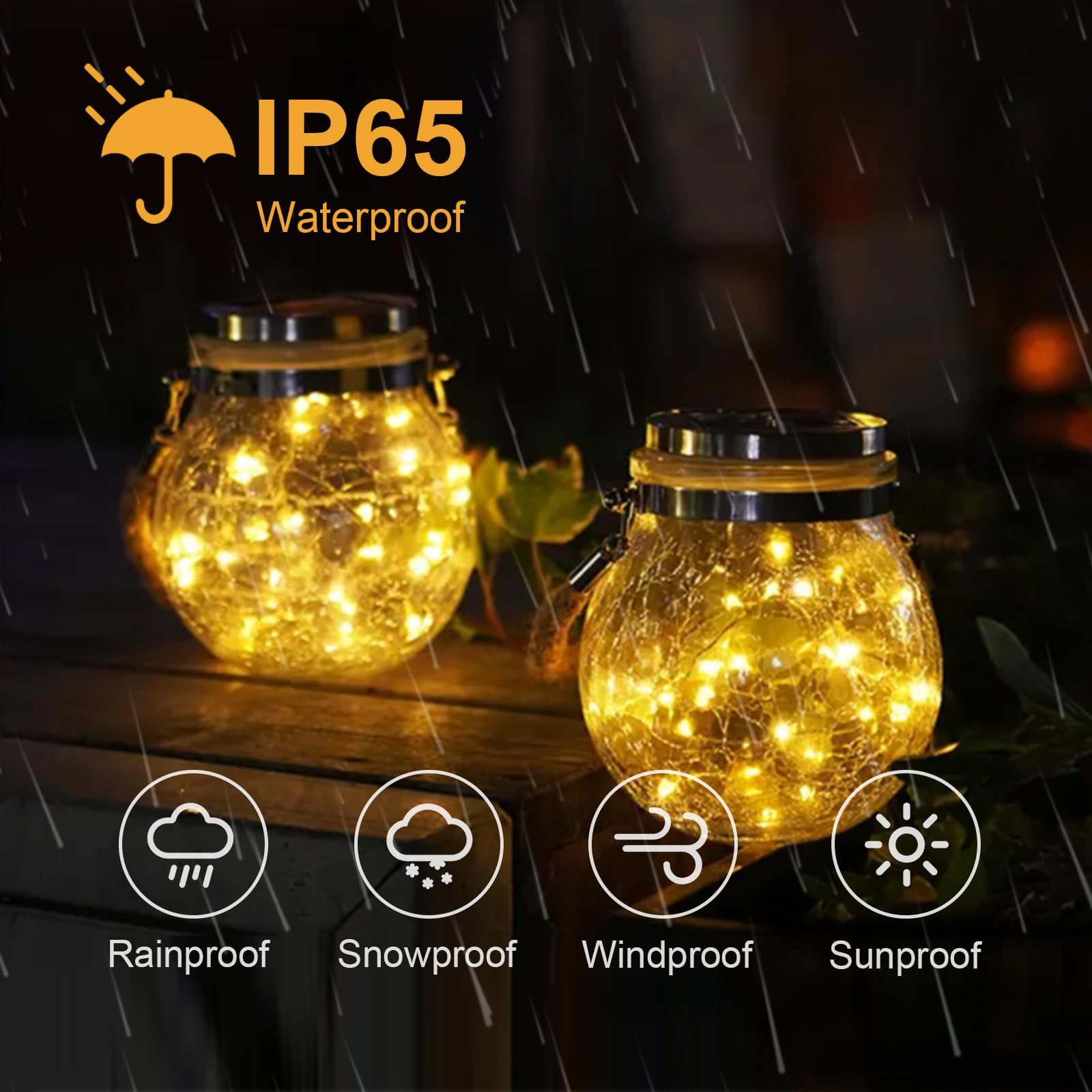 LQWELL LED Solarleuchte Solarleuchten für Garten günstig online kaufen
