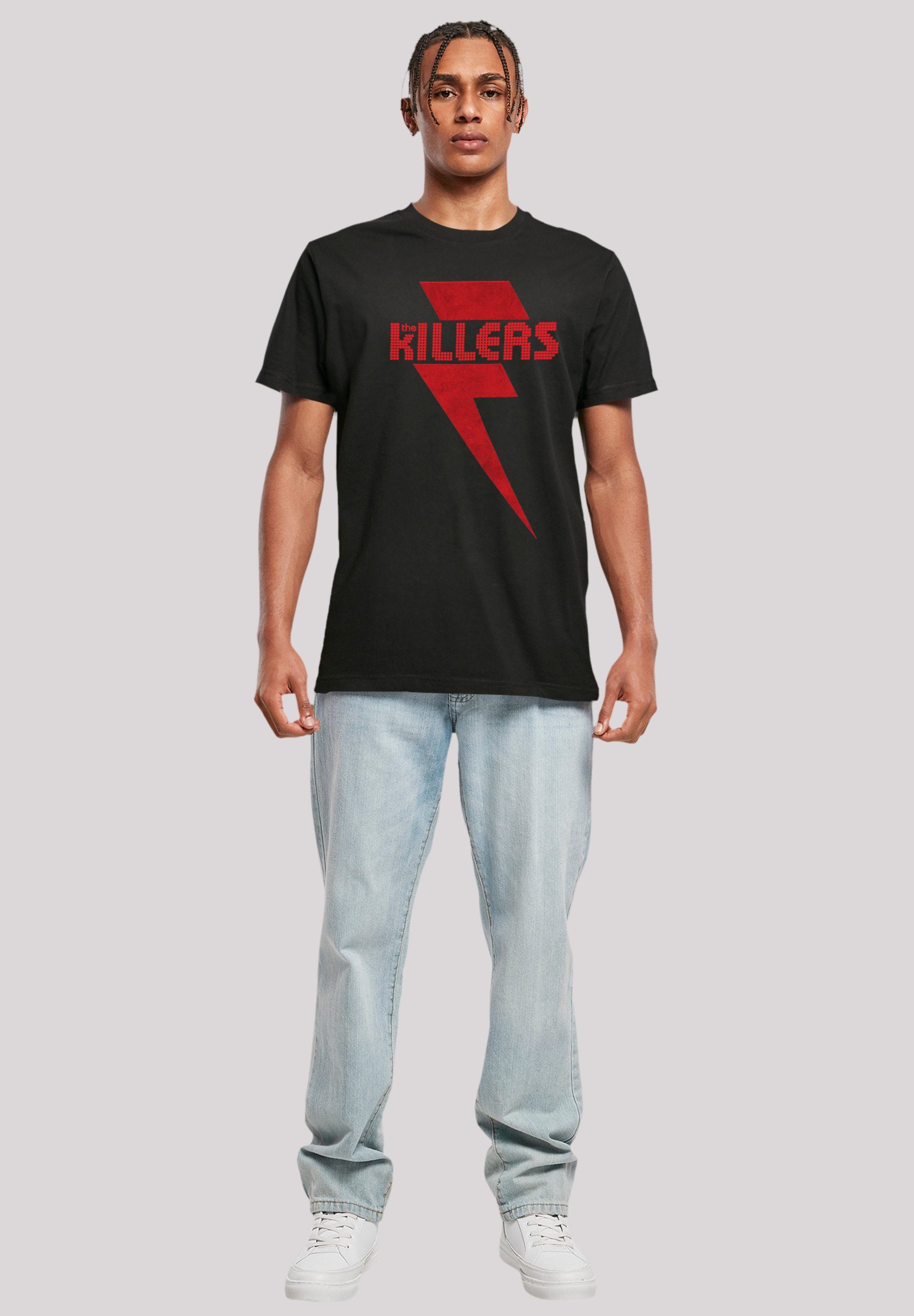 T-Shirt F4NT4STIC schwarz Killers The Bolt Red Print