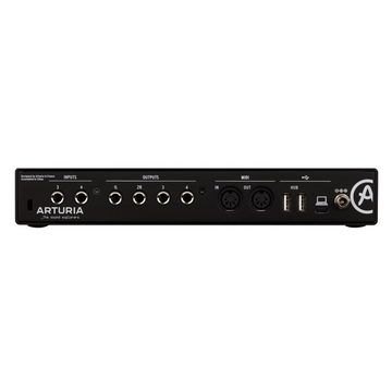 Arturia Digitales Aufnahmegerät (MiniFuse 4 Black USB-Audio Interface - USB Audio Interface)