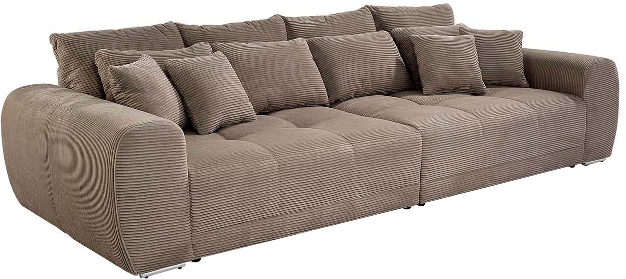 Jockenhöfer Gruppe Big-Sofa Moldau XXL, B: 306 cm, Mega-Sofa, mit 4 Zierkis günstig online kaufen