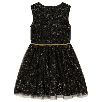 The New A-Linien-Kleid The New Anna Frill Dress Phantom Glitter 122/128 für Mädchen Sommer leichter Stoff
