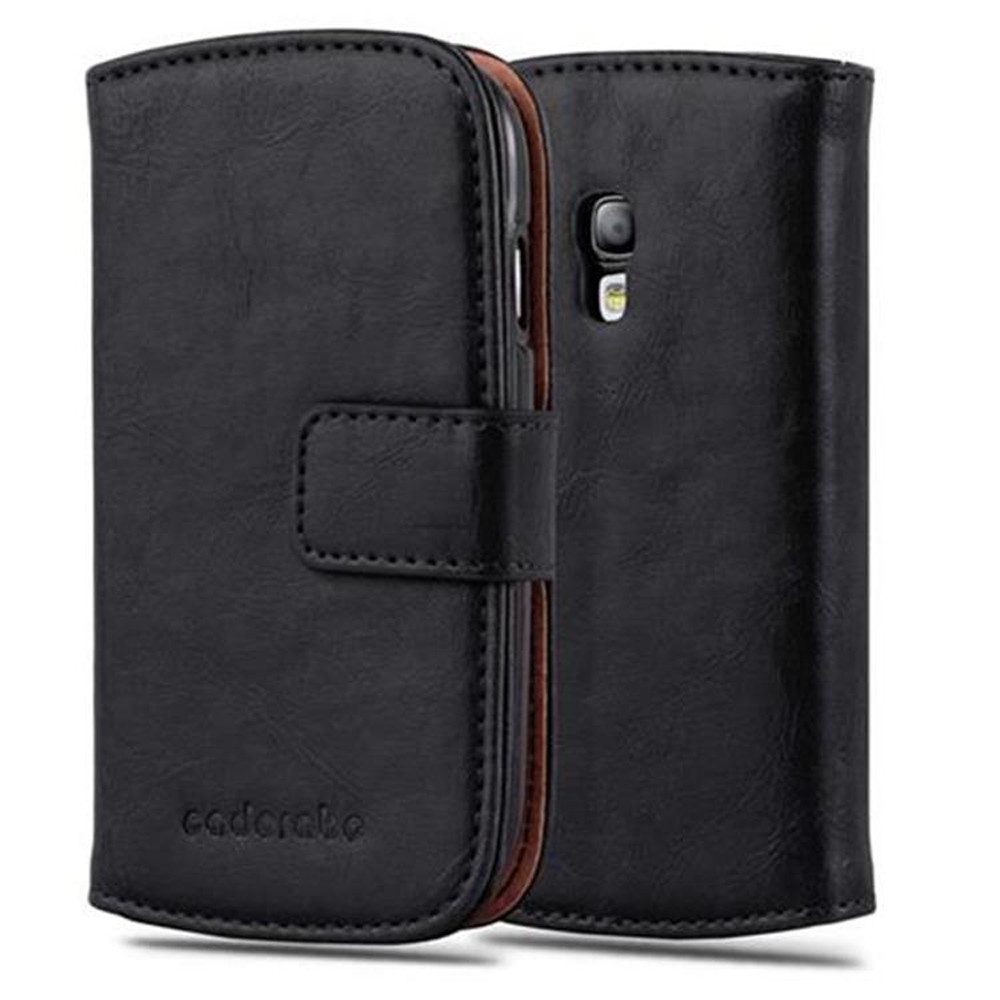 Cadorabo Handyhülle für Samsung Galaxy S3 MINI Hülle Samsung Galaxy S3 MINI, Klappbare Handy Schutzhülle - Hülle - mit Standfunktion und Kartenfach