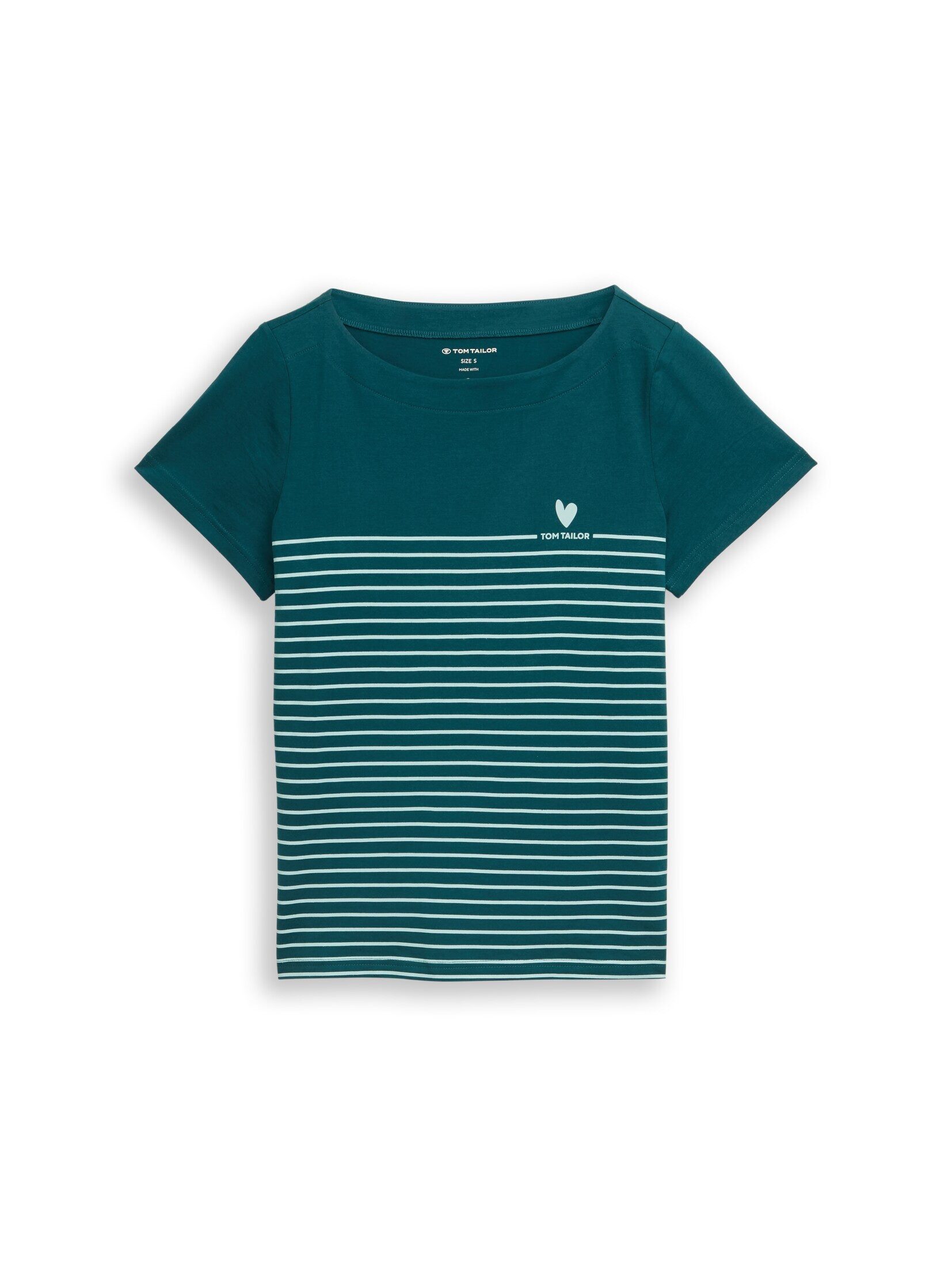 TOM TAILOR T-Shirt T-Shirt T-Shirt mit Streifenmuster günstig online kaufen