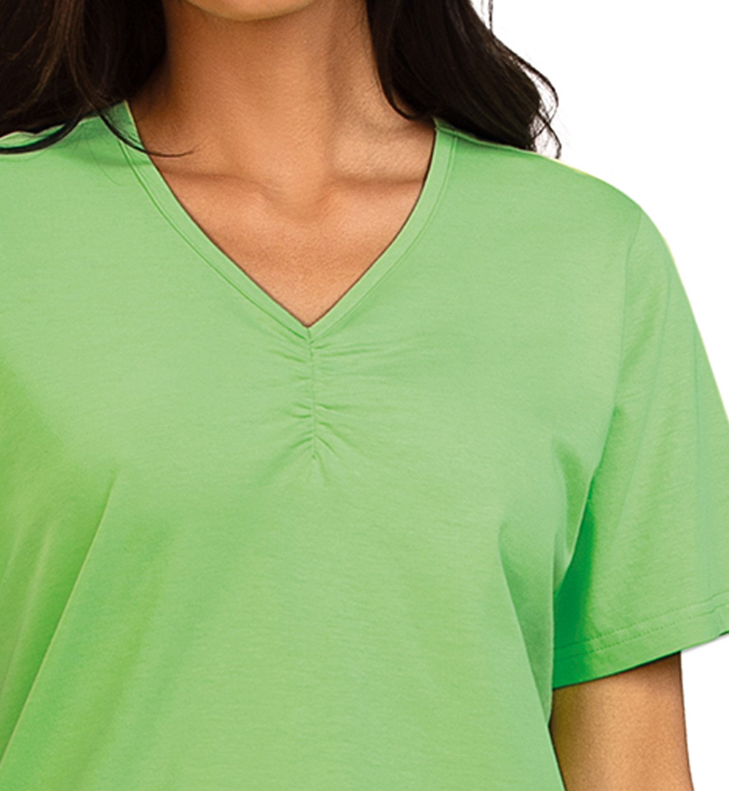 comtessa Shorty Summer Whisper (Set, 2 tlg., 2-teilig) Damen Pyjama 2-teilig Shorts Baumwolle große Größen